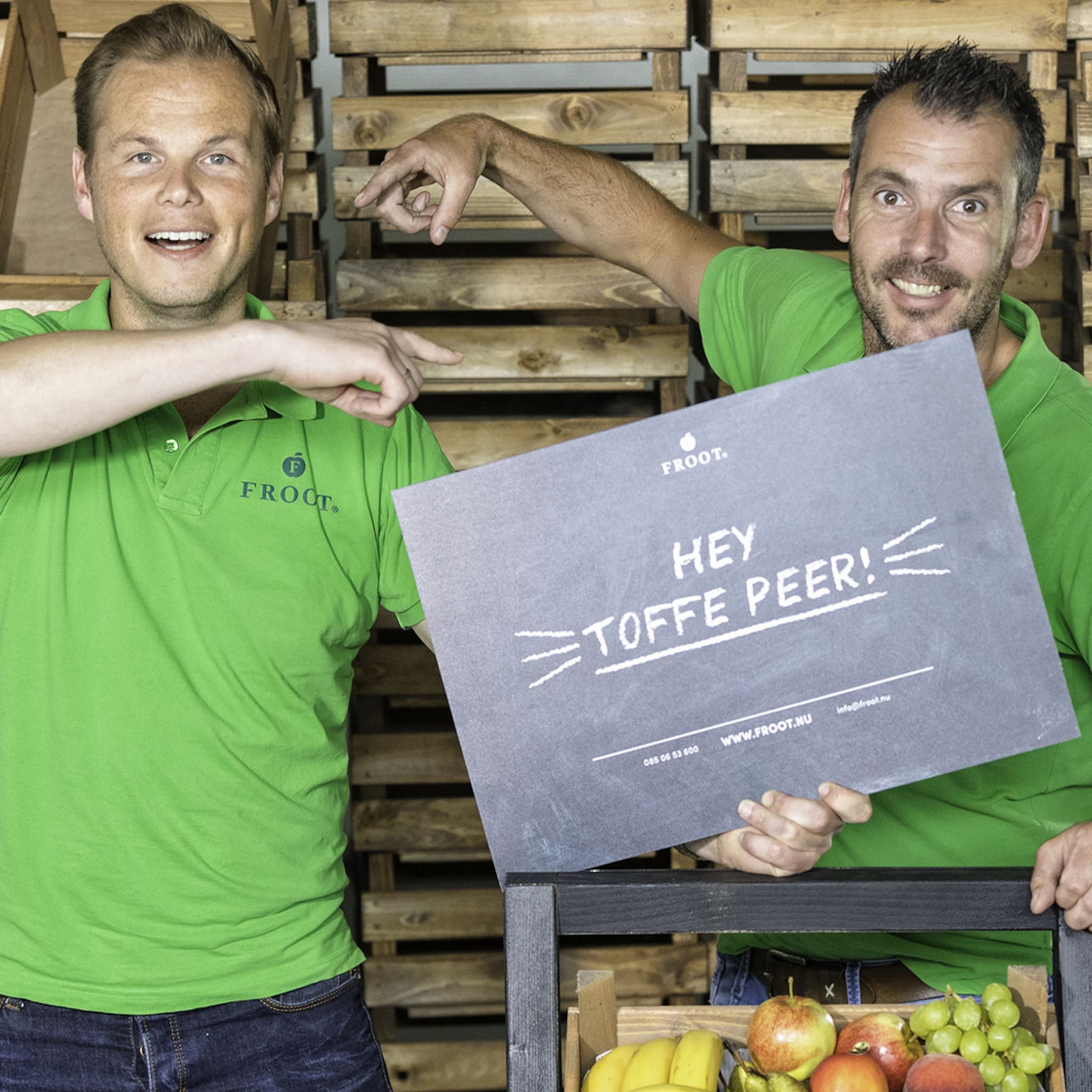 vers fruit op de werkvloer