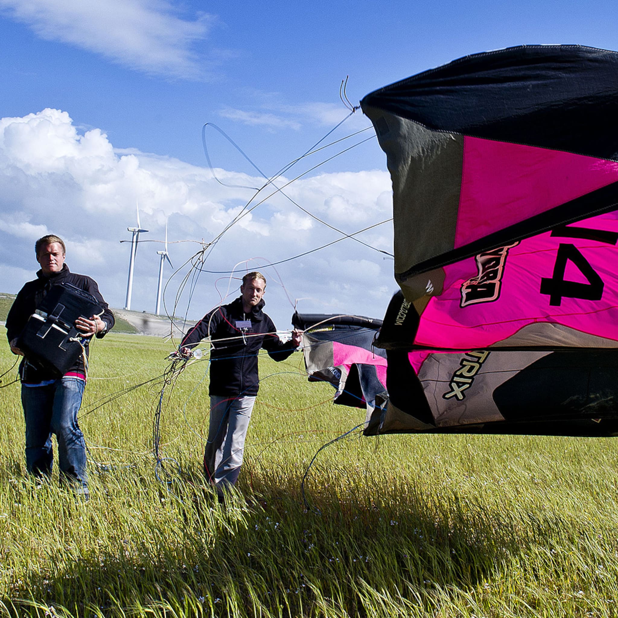 kitepower een vlieger die mobiele windenergie opwekt