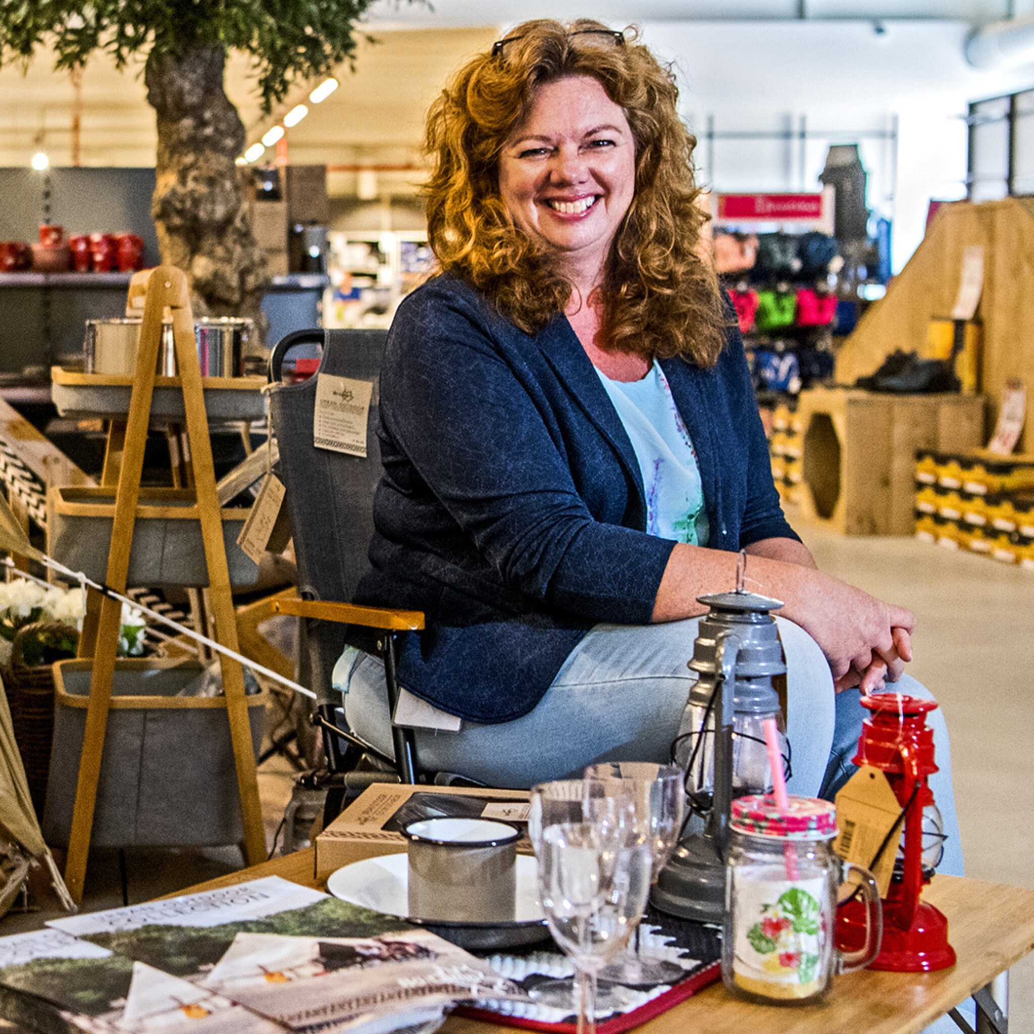 ruim baan voor de tent na faillissement