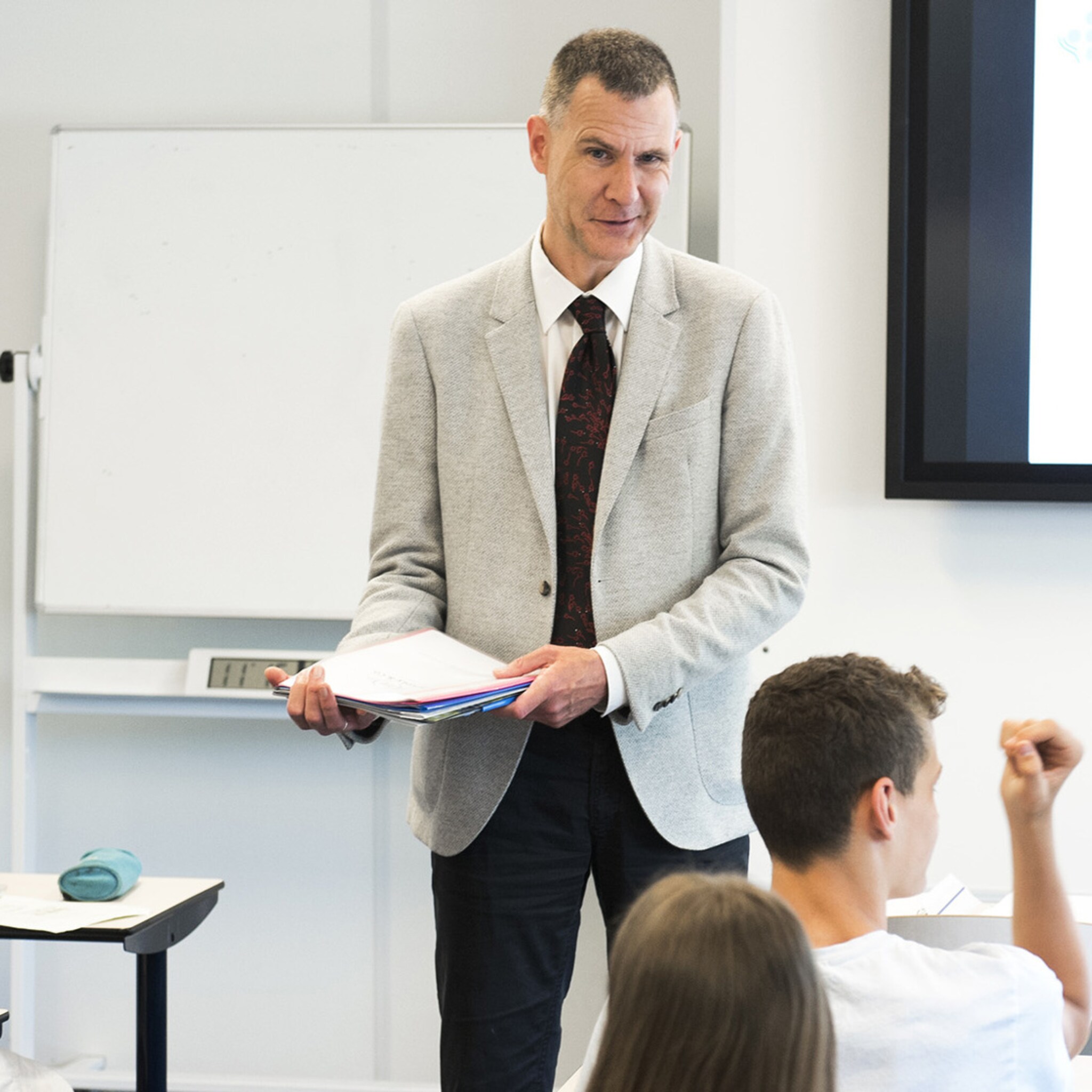 ondernemer voor de klas in de strijd tegen het groeiende lerarentekort