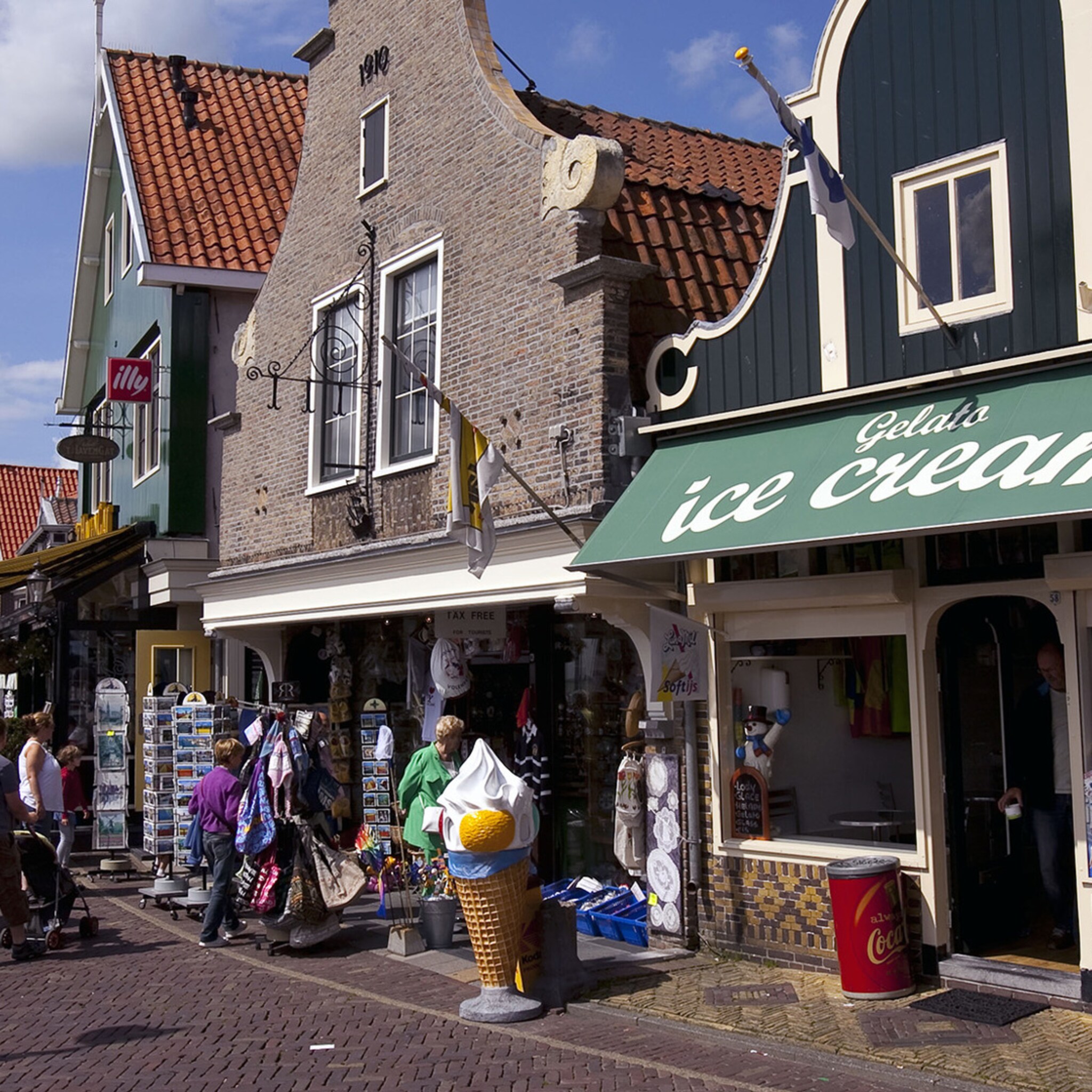 winkeliers heb oog voor toeristen