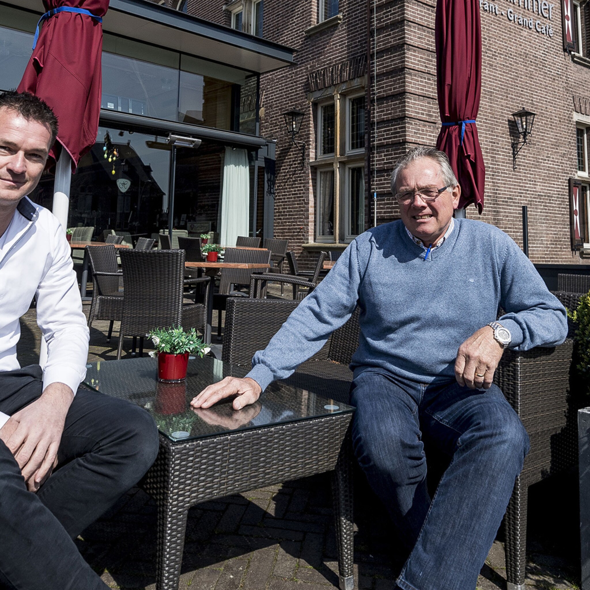hotel en restaurant op een concept
