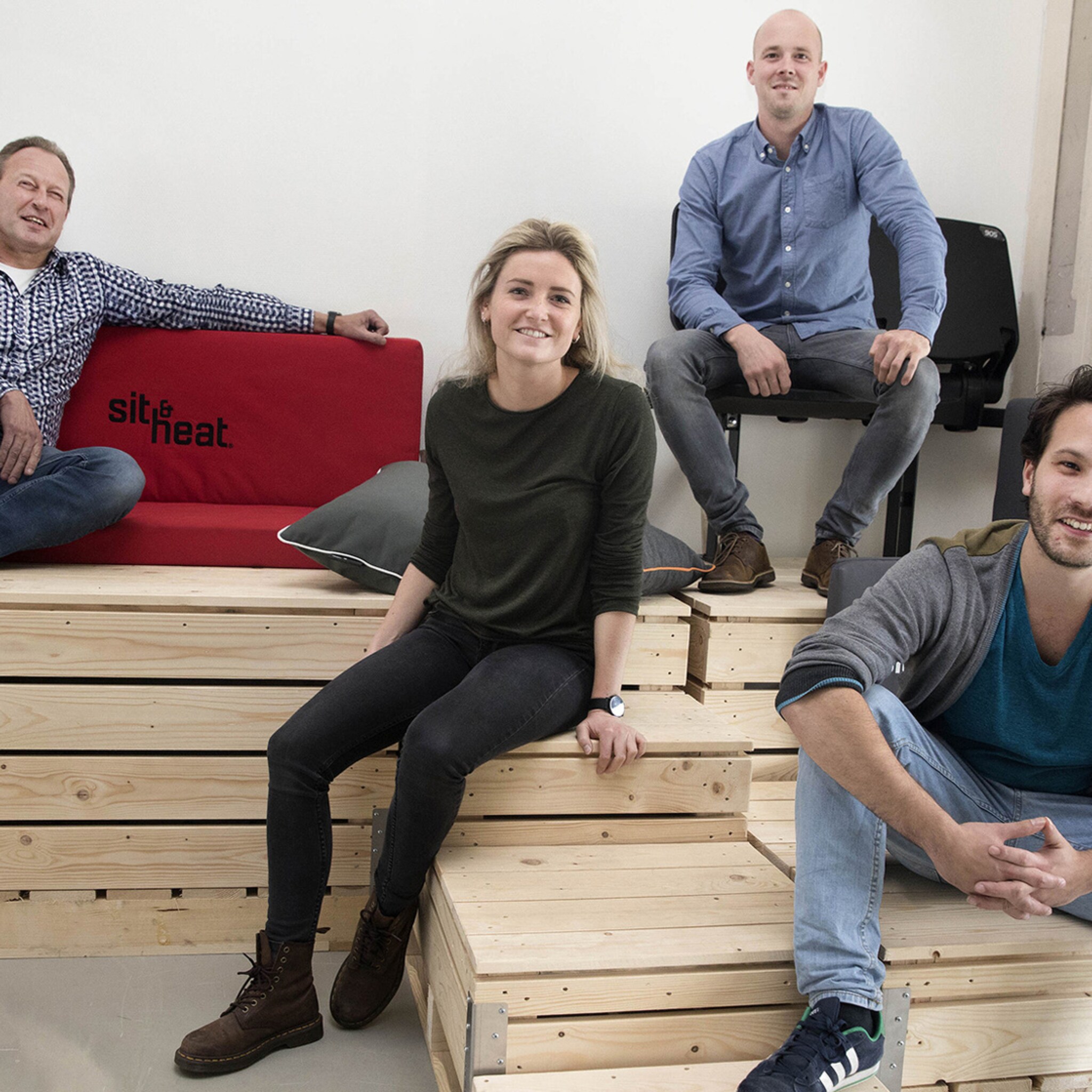 sit en heat nooit meer koukleumen op het terras