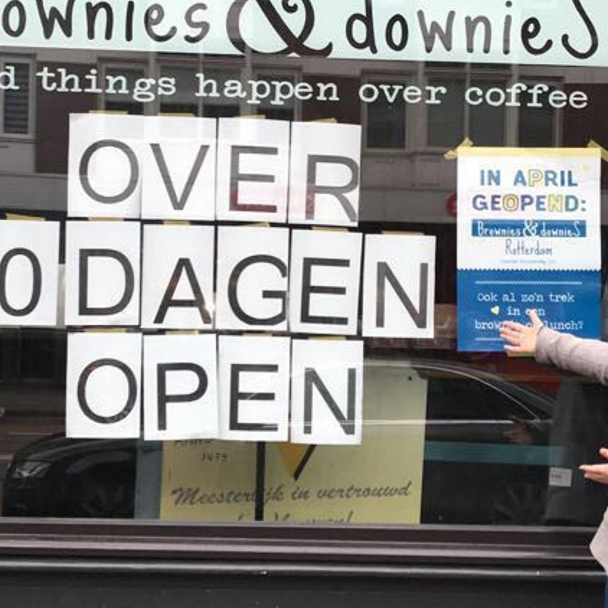 brownies en downies komt naar rotterdam
