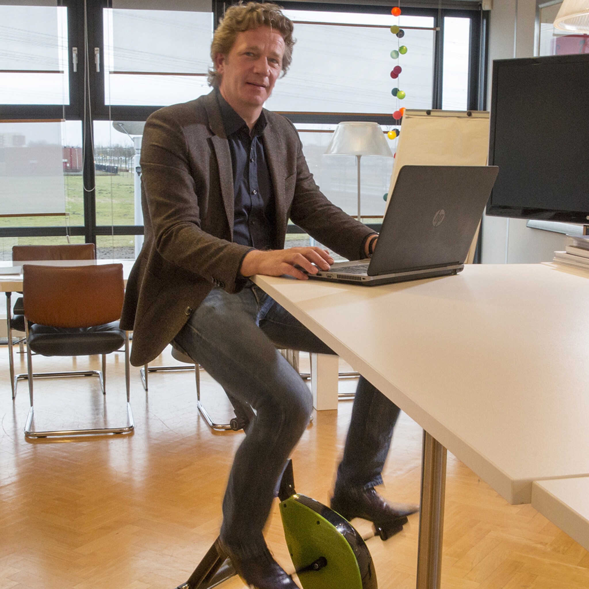 positieve vibe door gezonde medewerker zalsman