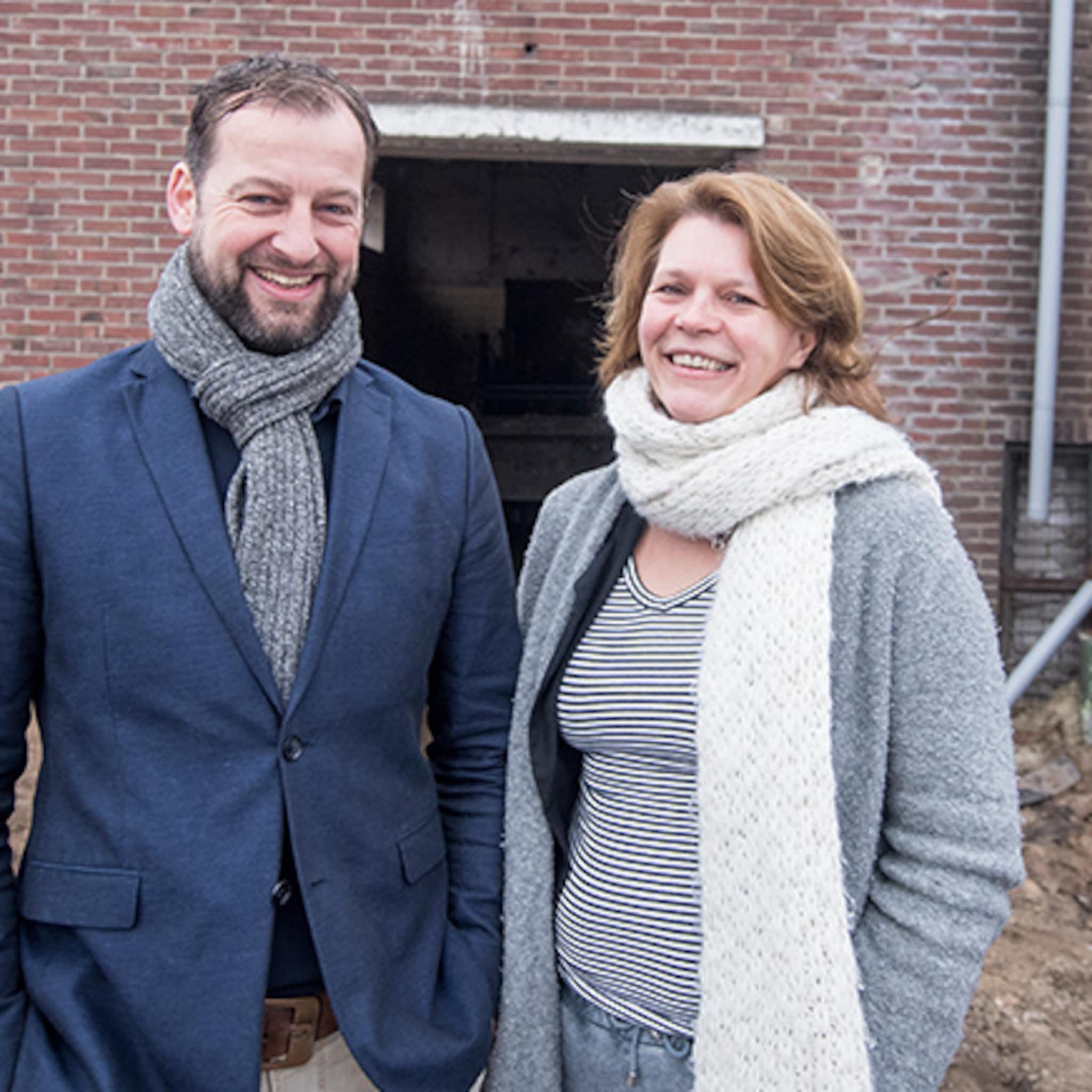 ondernemers maken van oud ketelhuis woon werkruimte