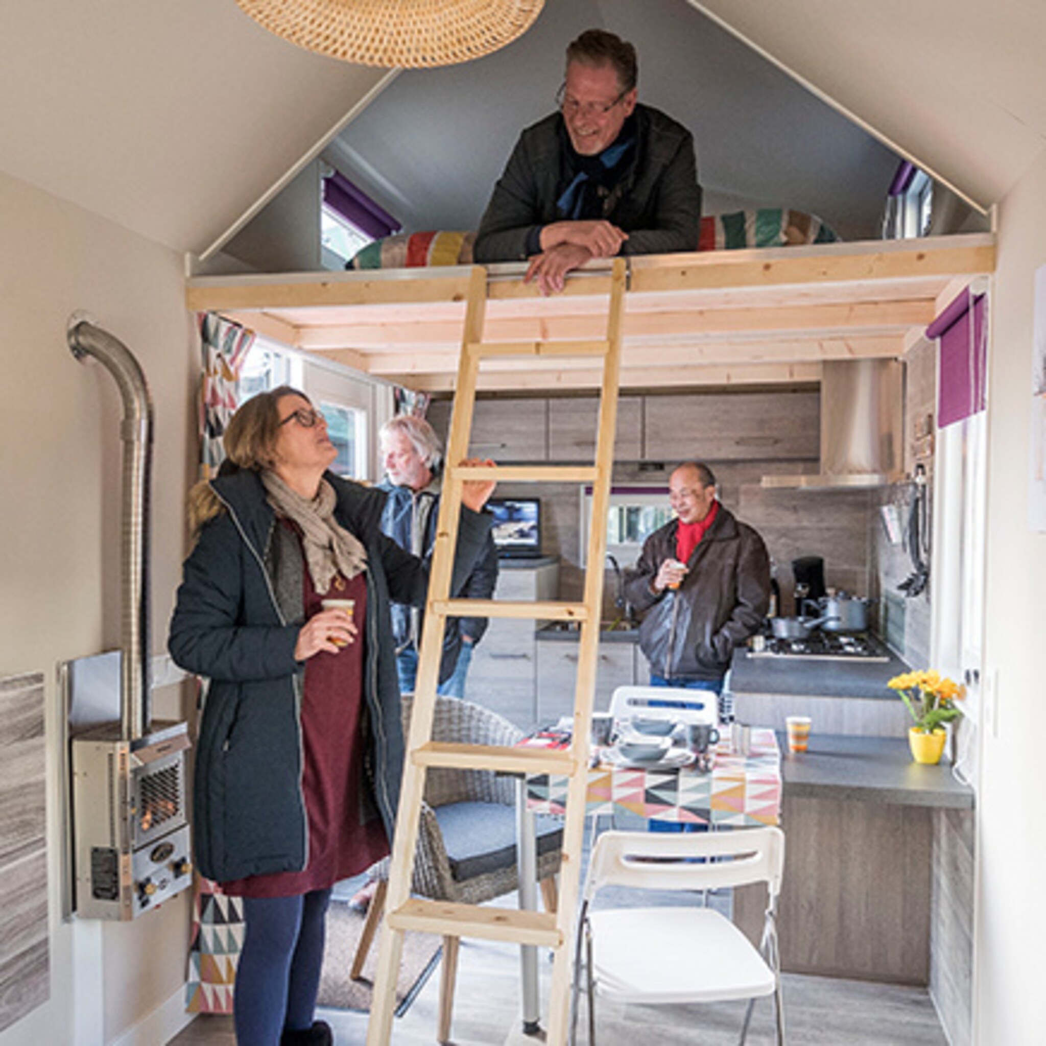 opleidingsbedrijf ontwerpt minihuisjes voor enschede