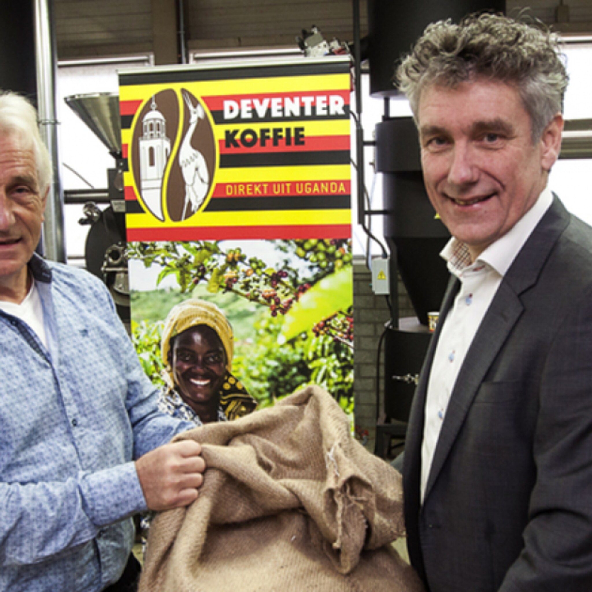 deventer koffie biedt ondersteuning aan uganda