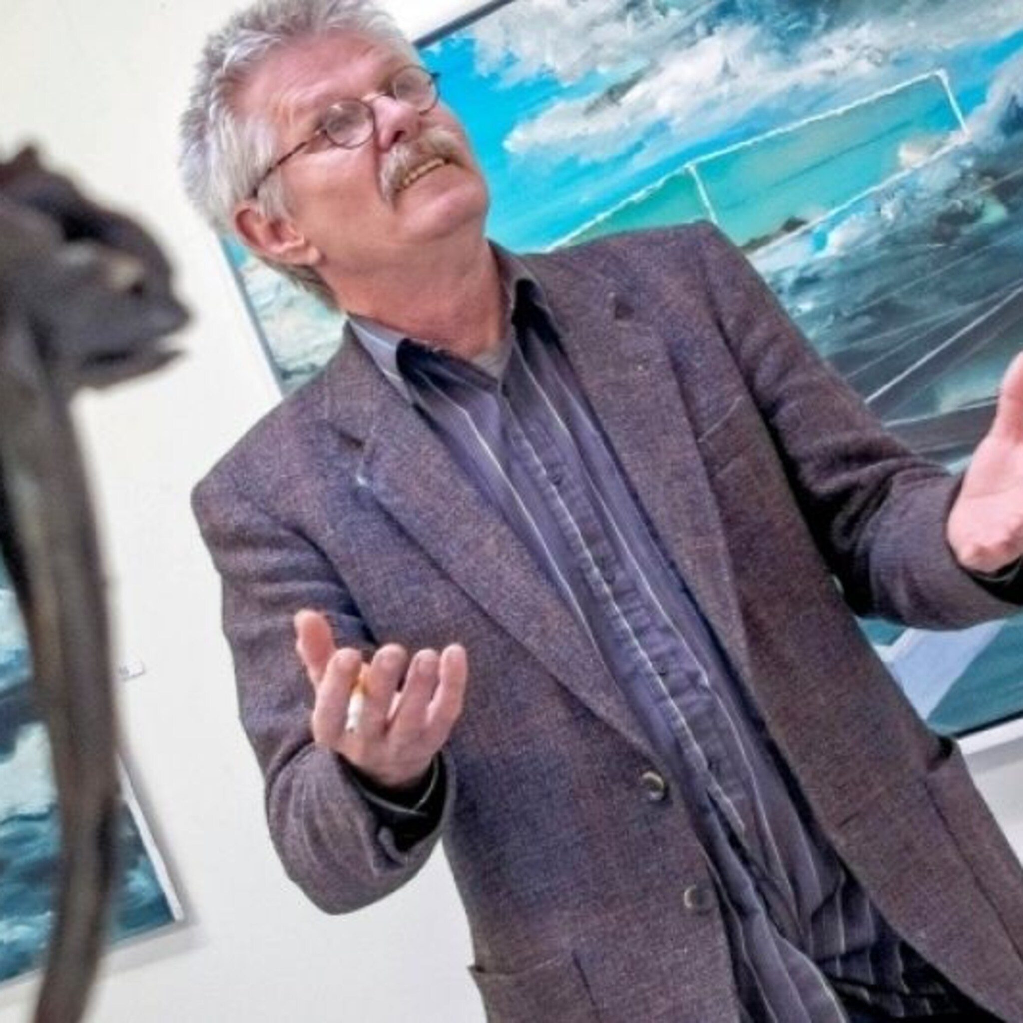 galerie heropent als filosofisch cafe