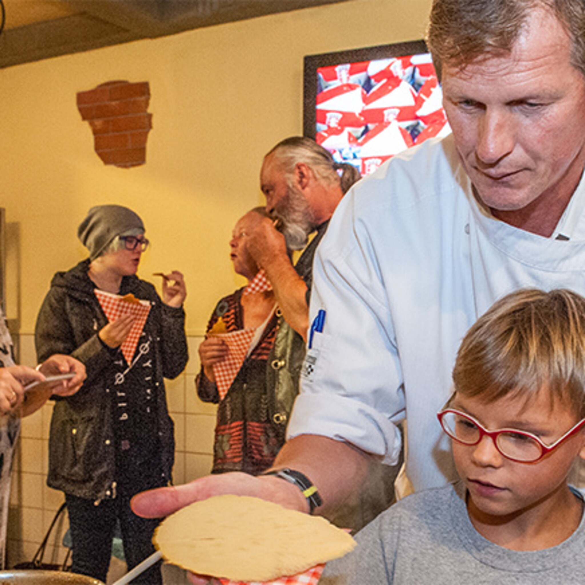 stroopwafel van andermans deeg
