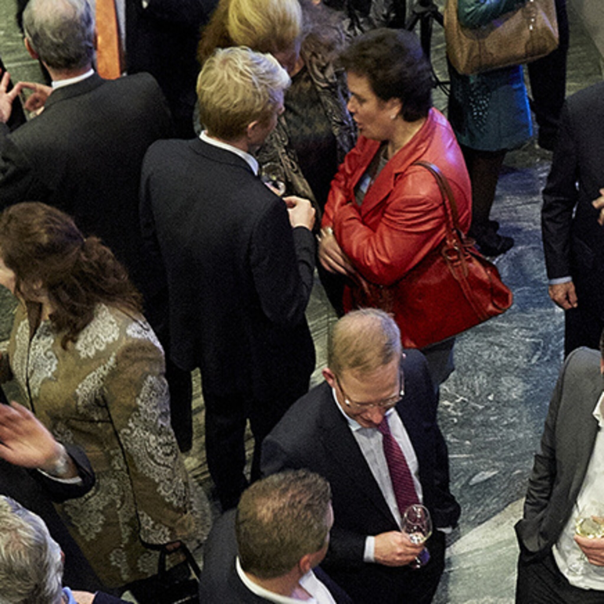 tweehonderd ondernemende directeuren in gesprek