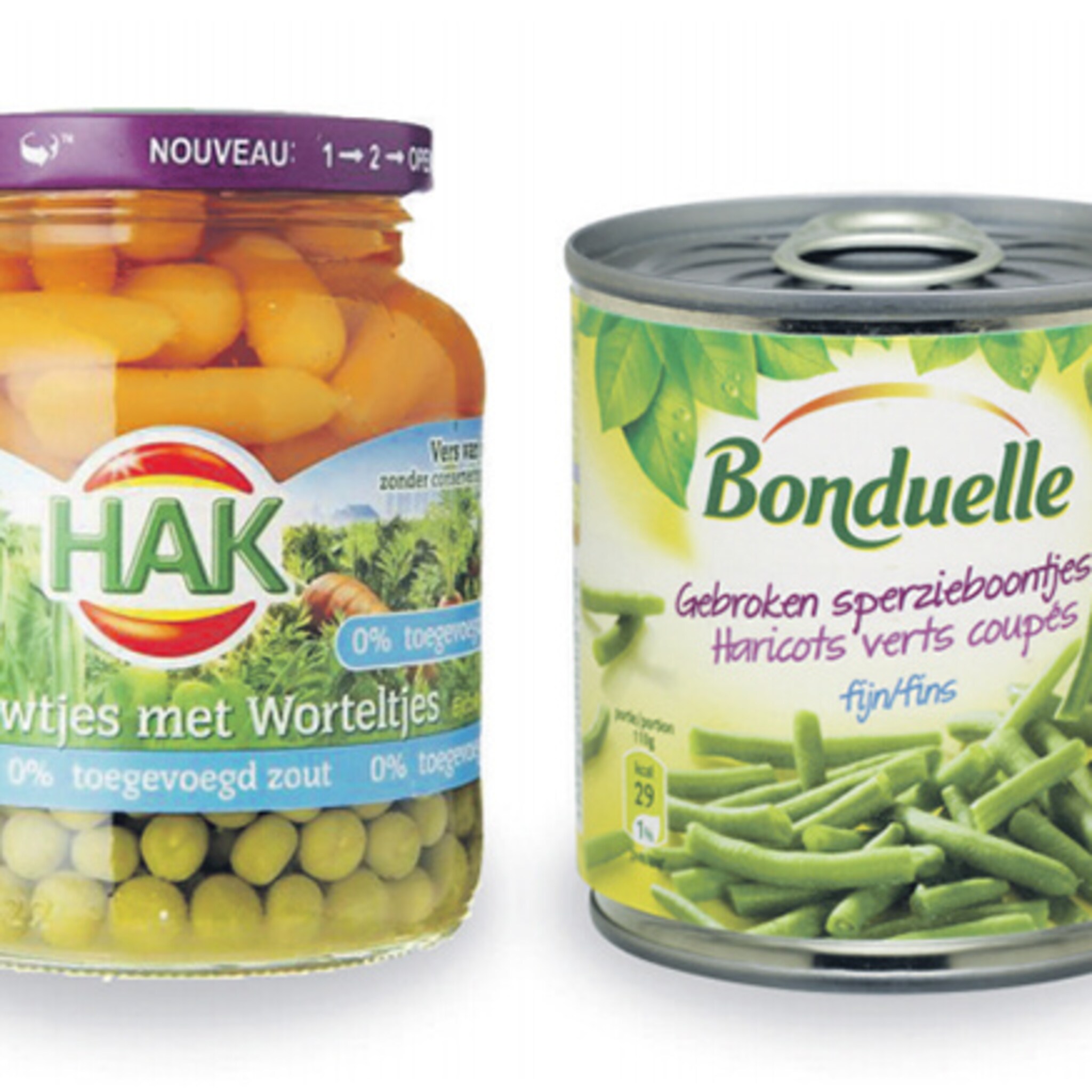 noodweer nekt conserven