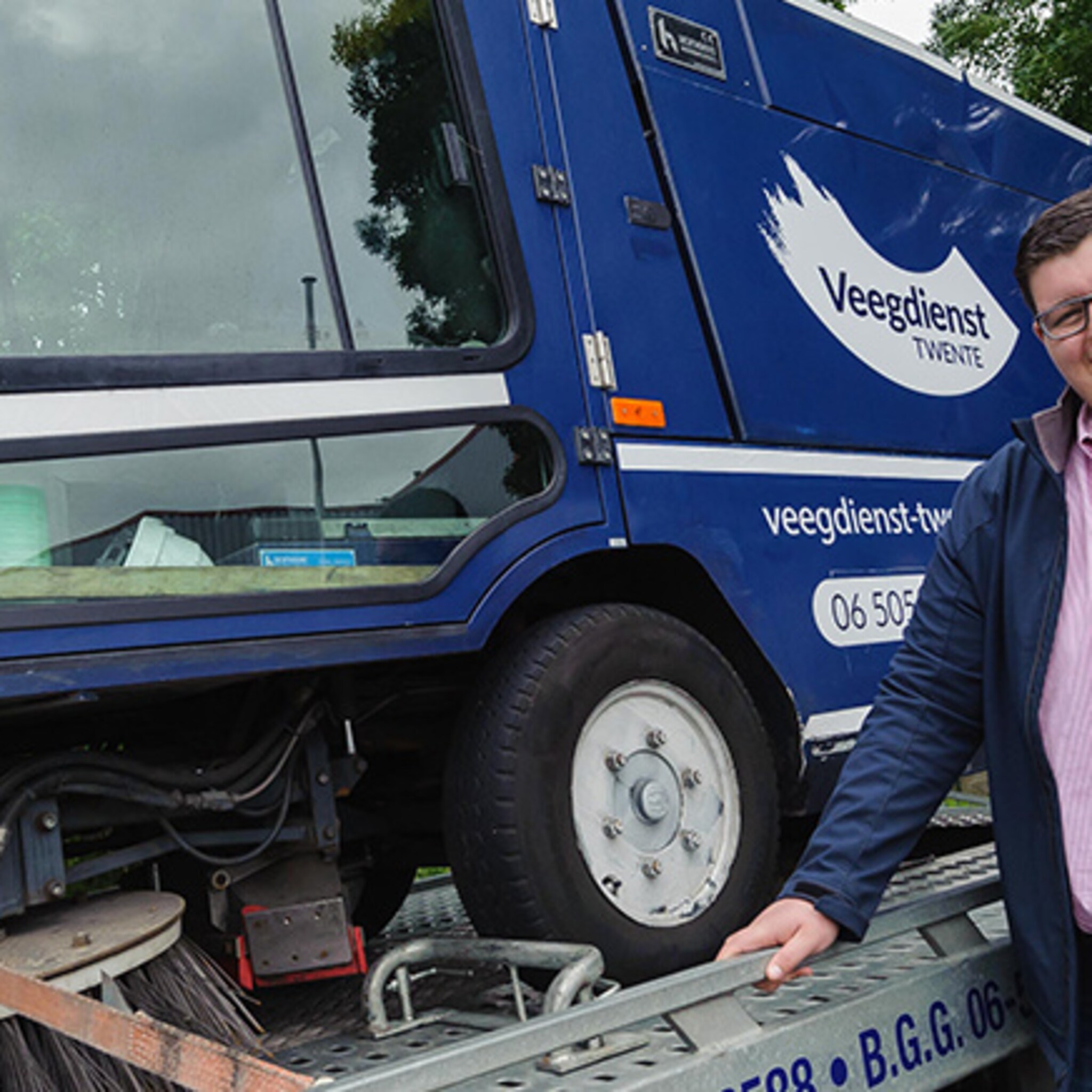 max 19 uit delden houdt met zijn bedrijf twente schoon