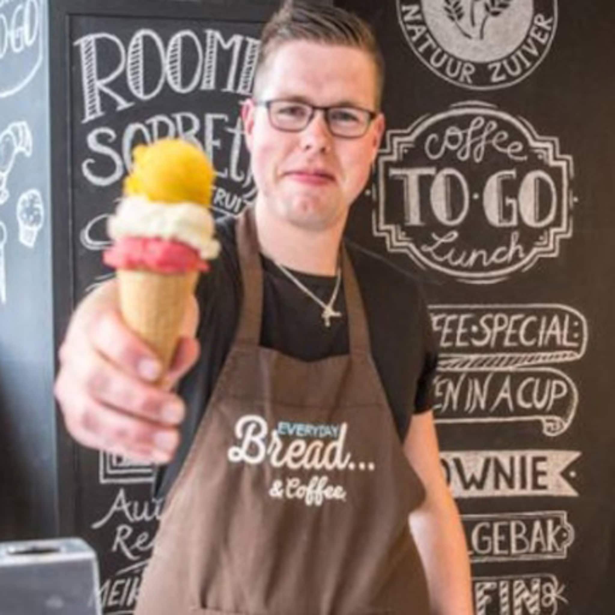 bakker in zwolle gaat uitbreiden met suikervrij ijs