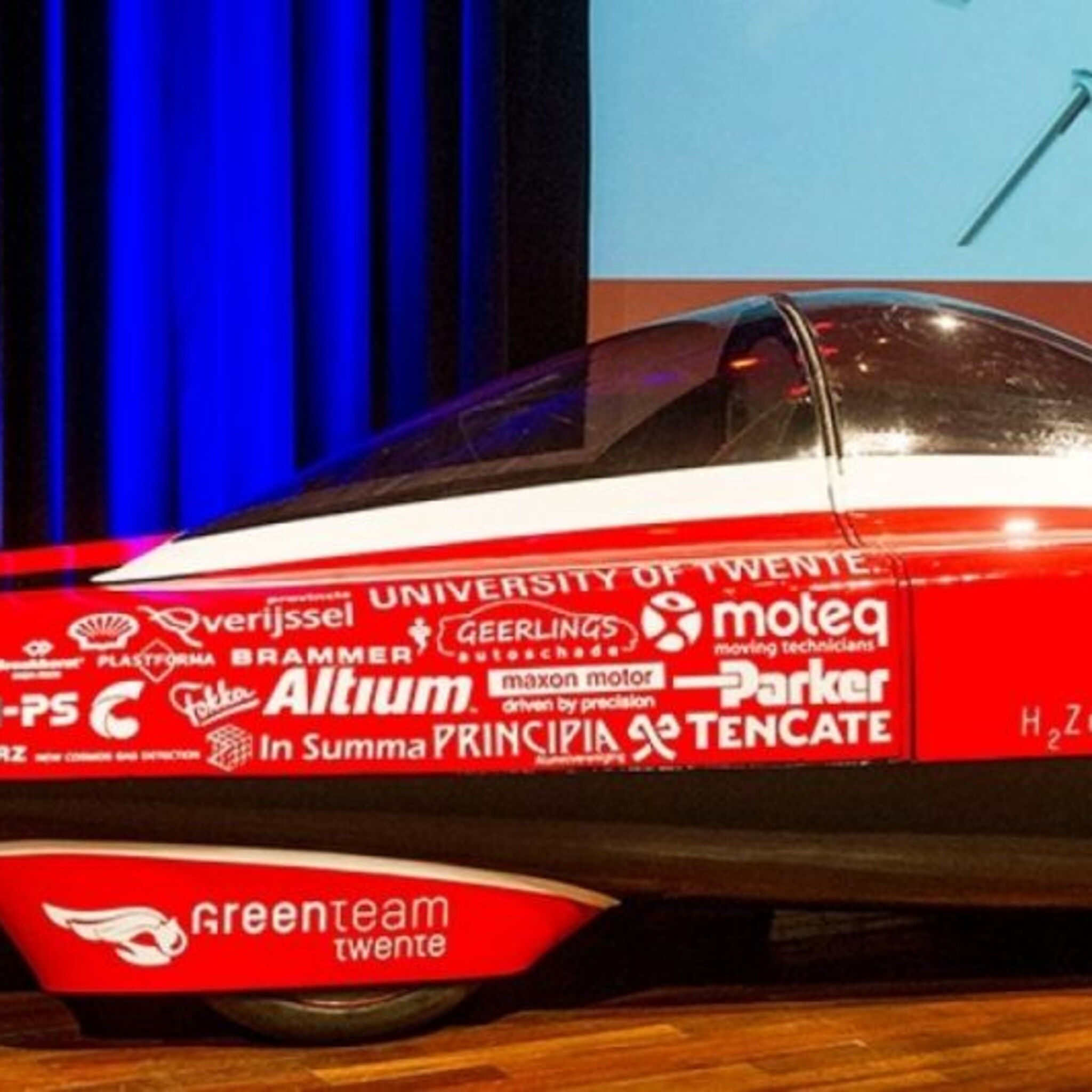 green team twente presenteert waterstofauto voor shell eco marathon