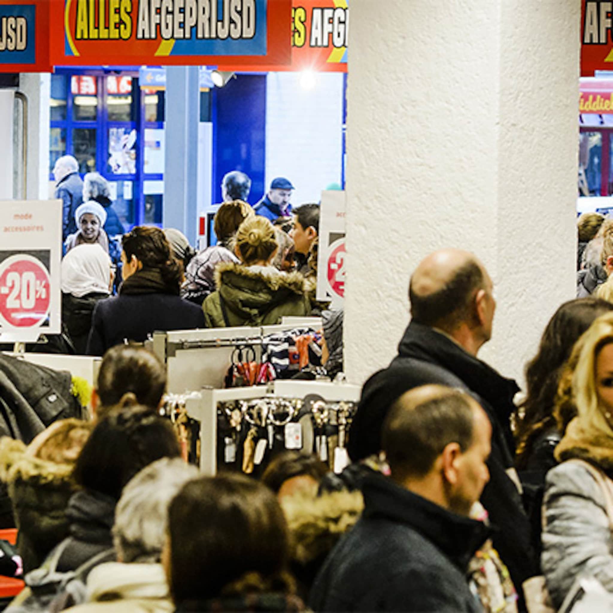 leegverkoop v en d toch wrang dat mensen nu wel bij ons kopen