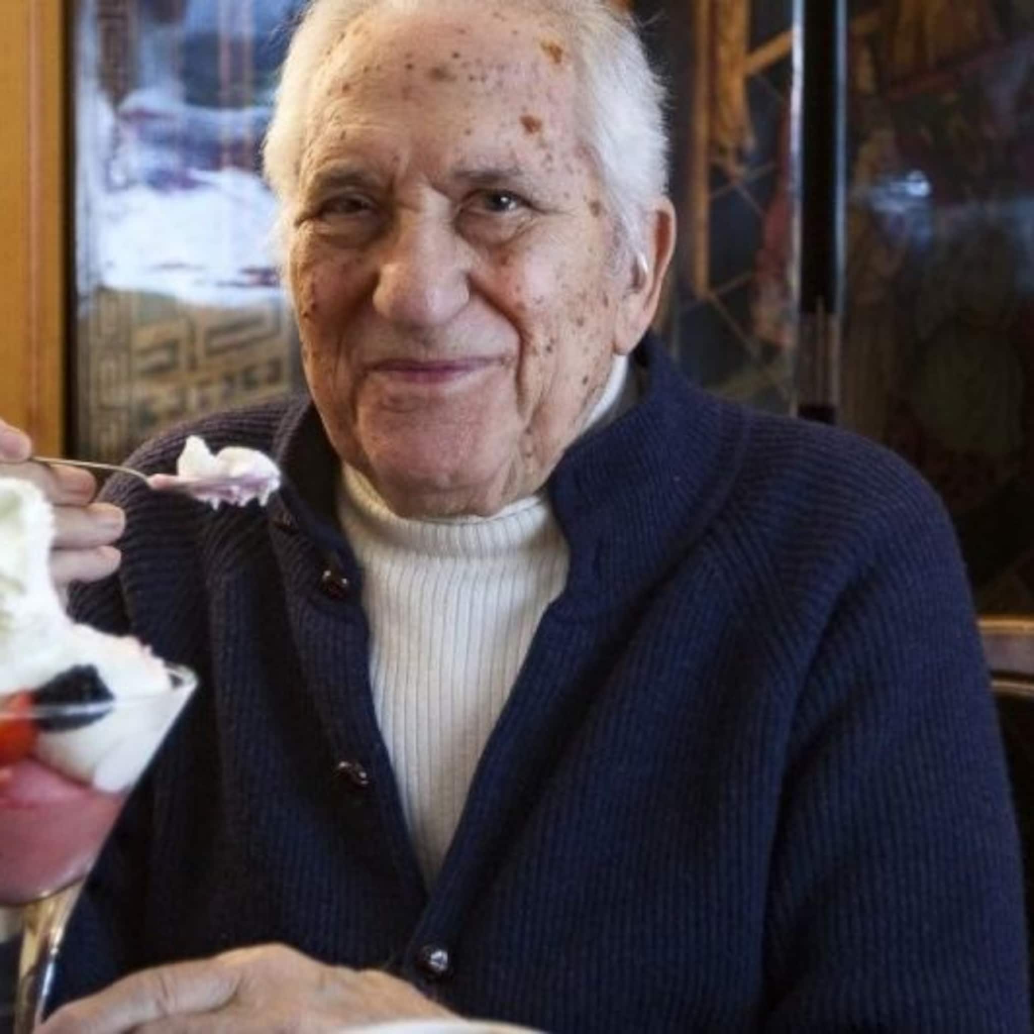 elio talamini 89 is trots op de ijssalons die zijn naam dragen