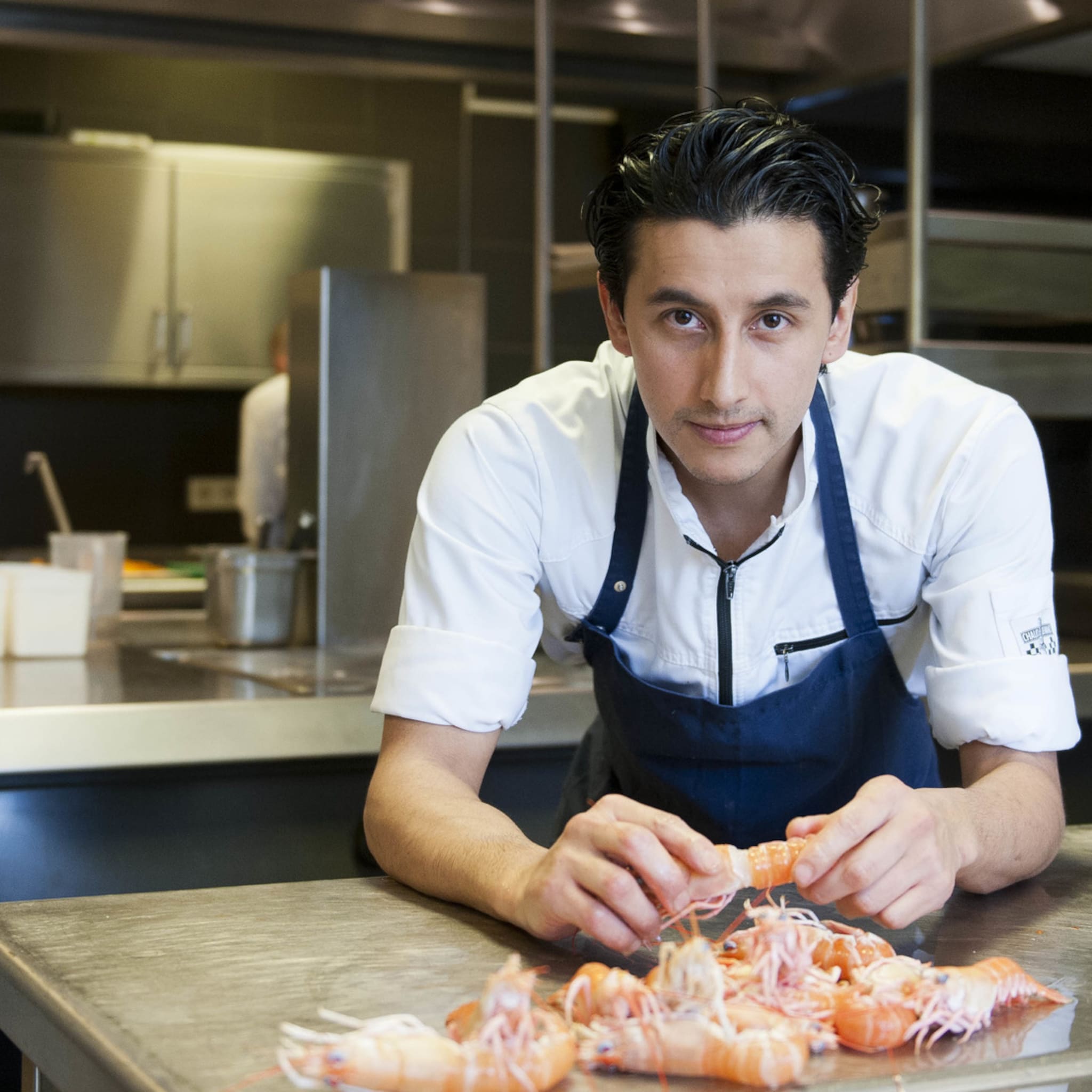 arturo dalhuisen uit holten aan het roer in keuken krasnapolsky in amsterdam