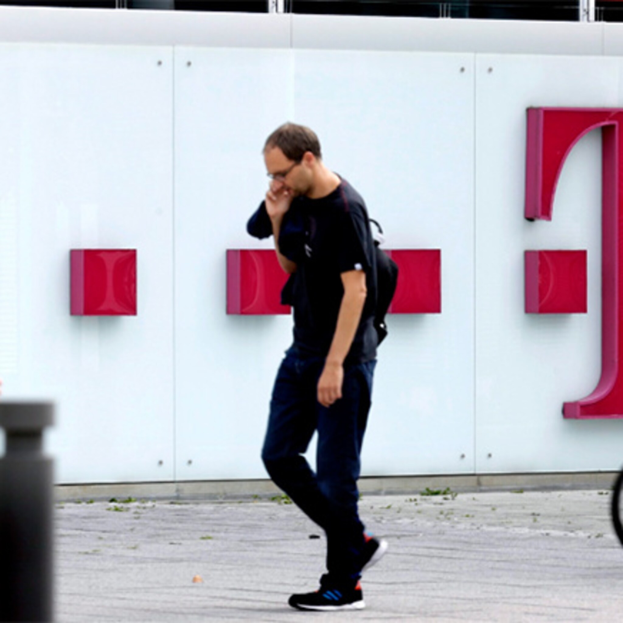 staat t mobile in de etalage