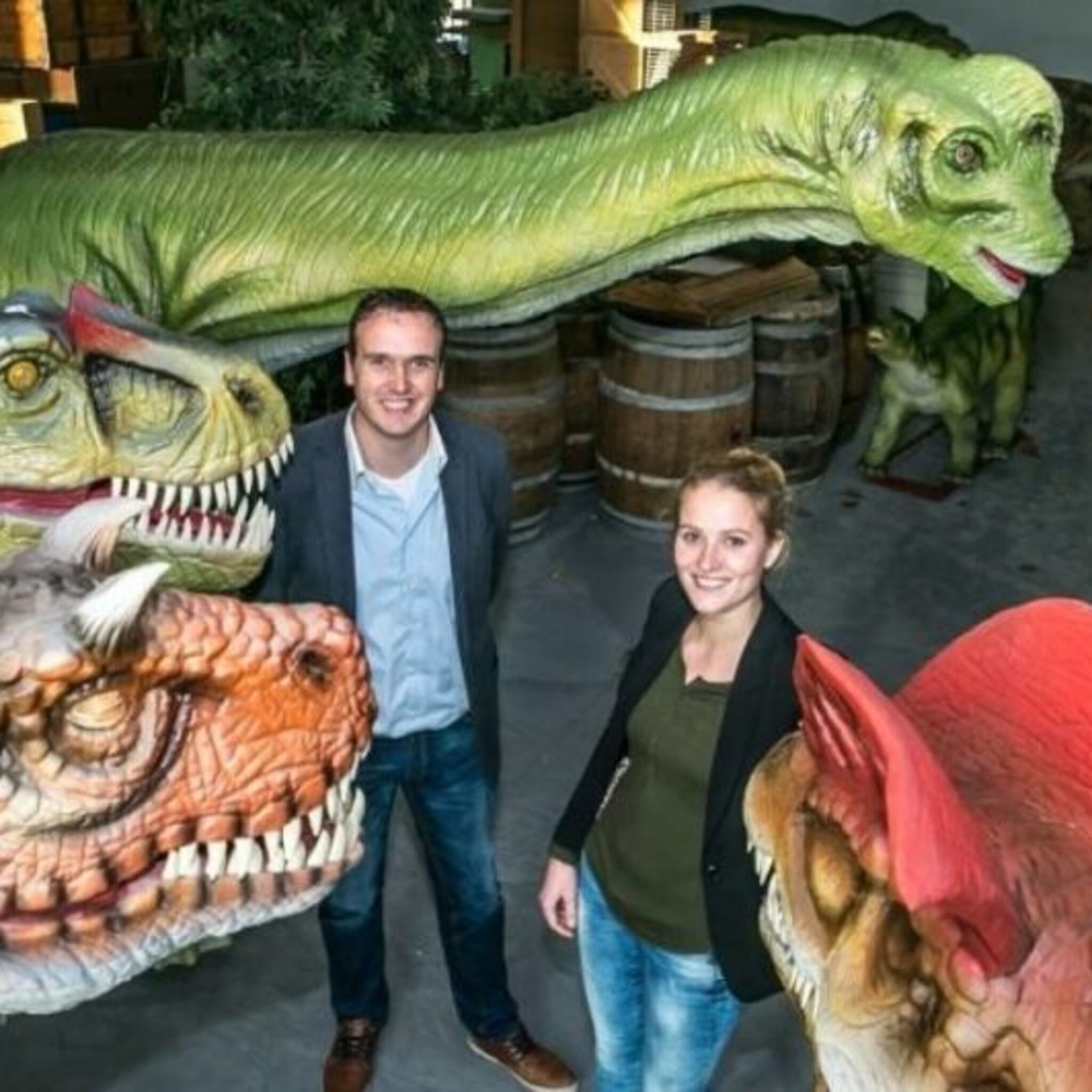 eerste deel dinoland in zwolle gaat open