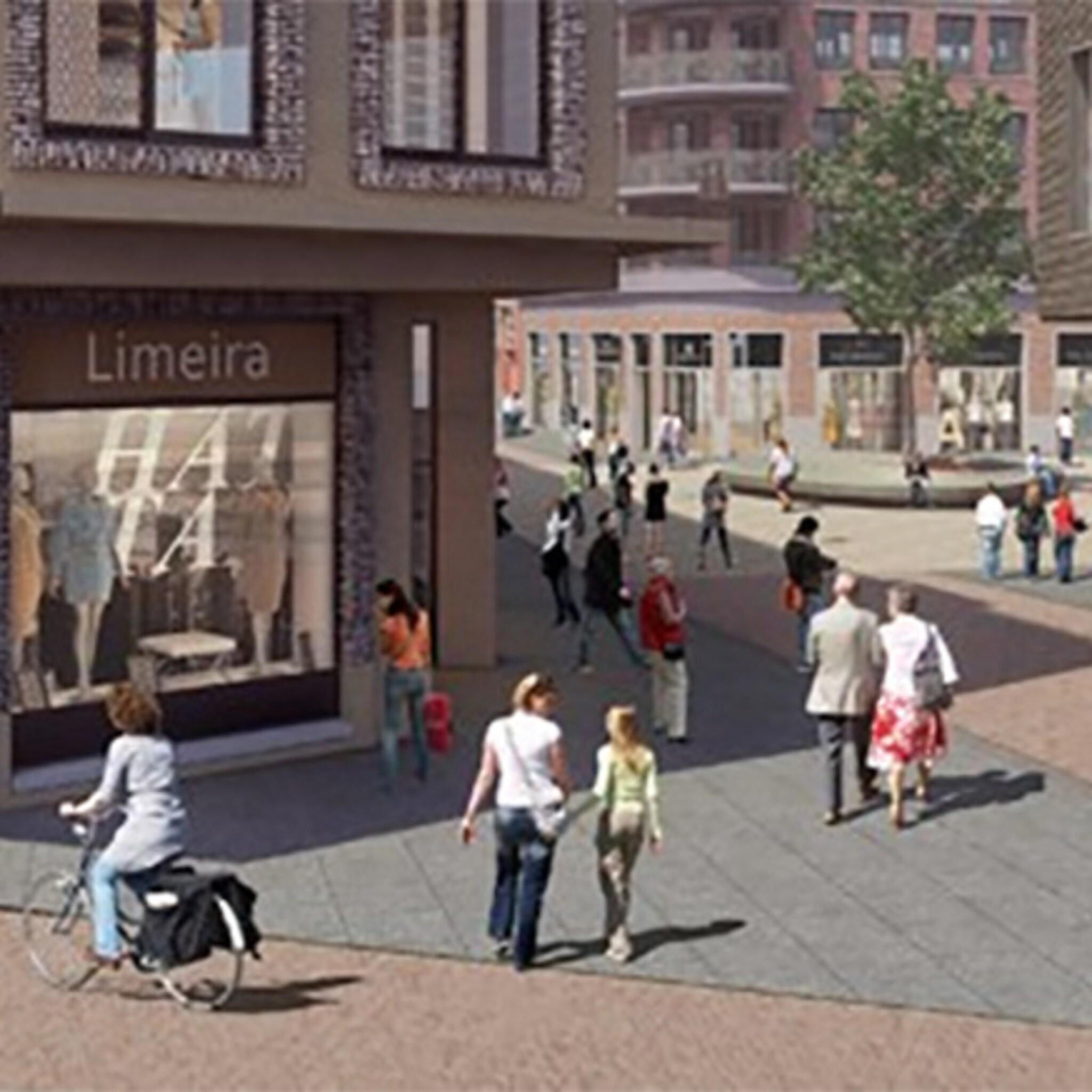 krijgt de vinex een leeg spookwinkelcentrum