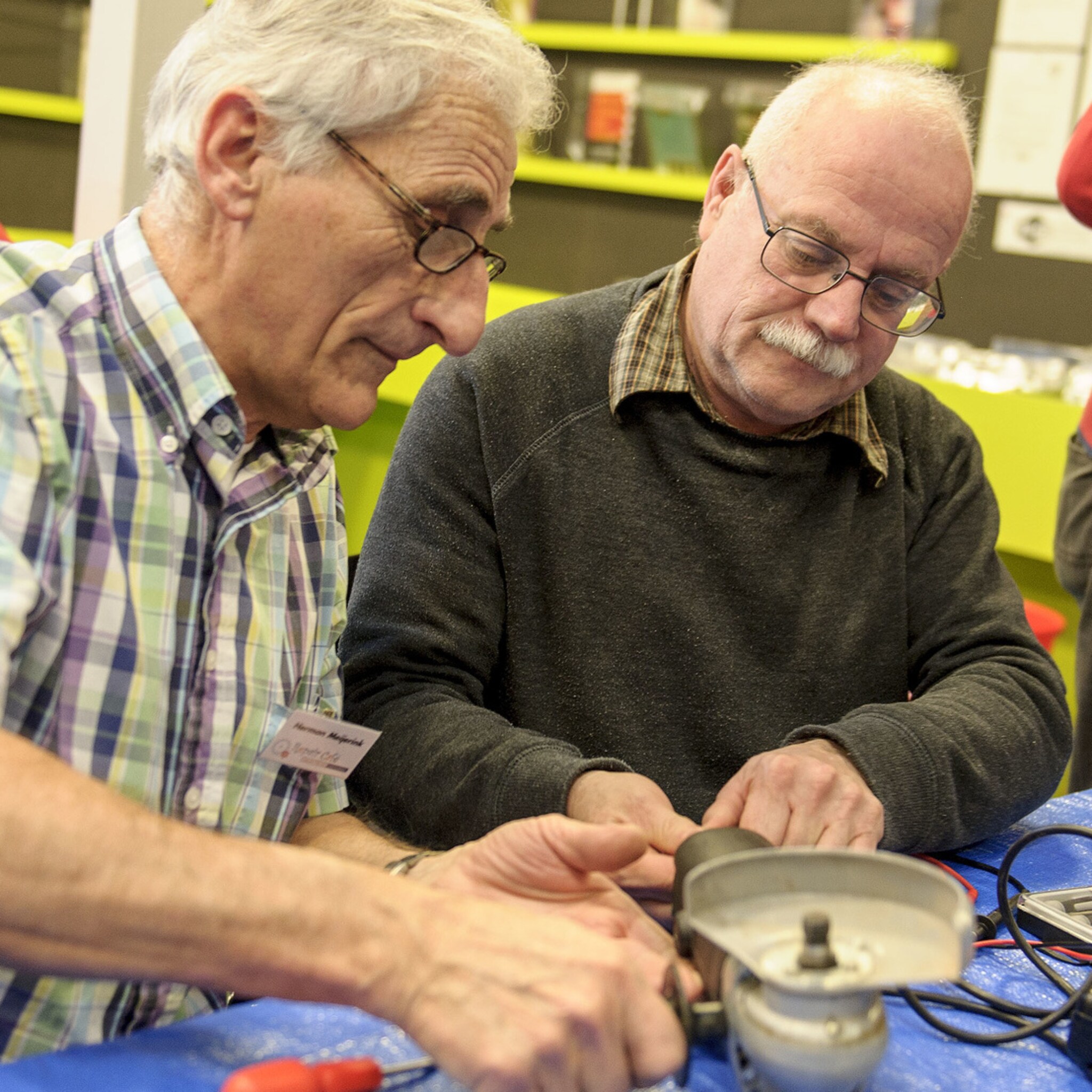 plannen voor picknickplek mobiele marktkraam en repaircafe in goor