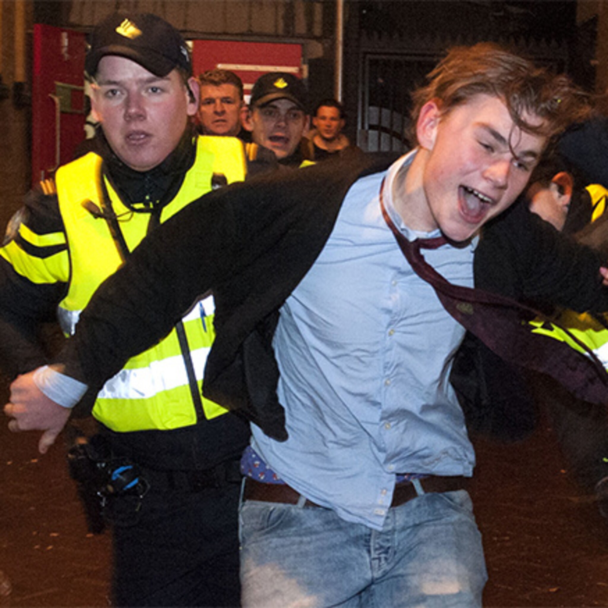 wapenstok tegen corpsstudent