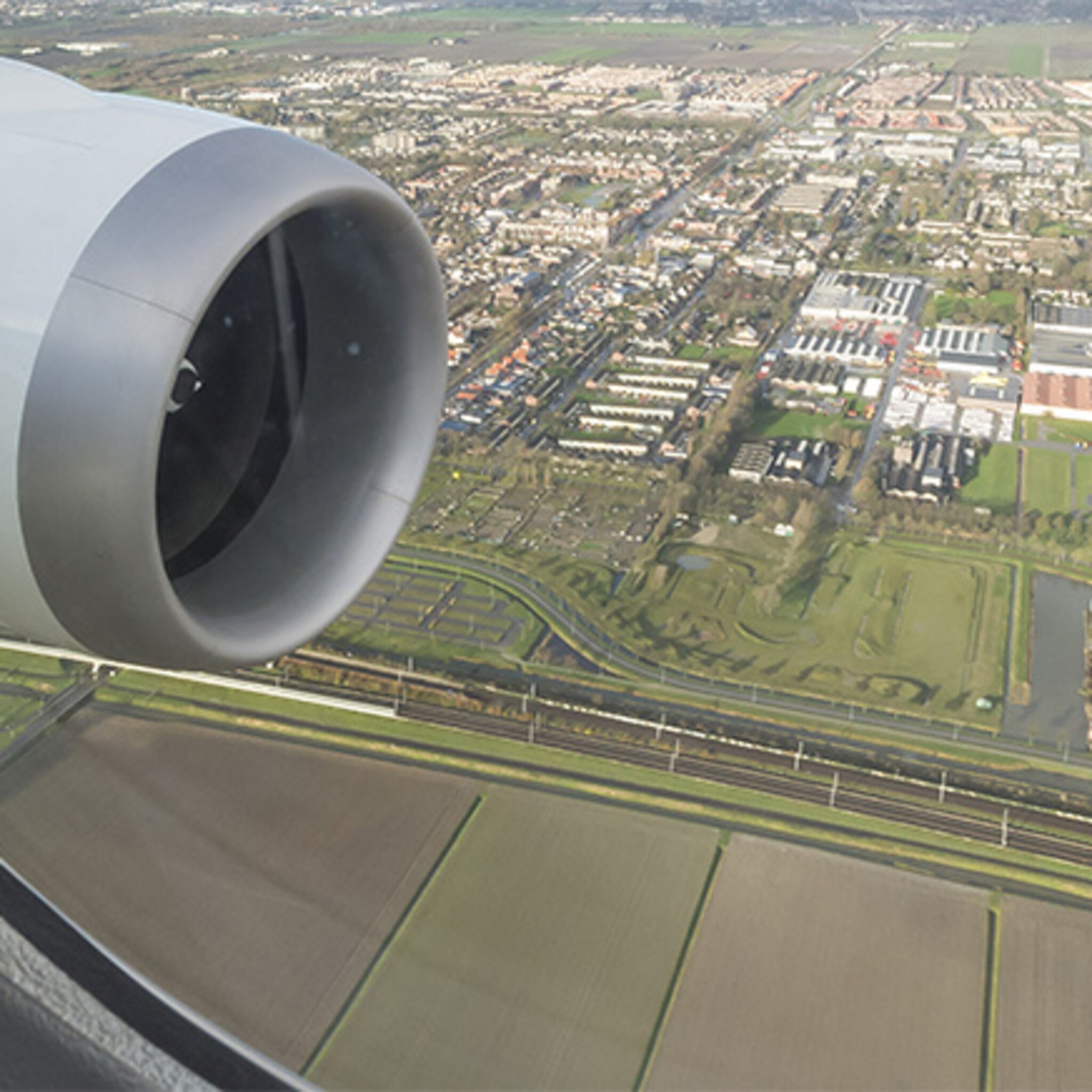 door t lint op klm vlucht