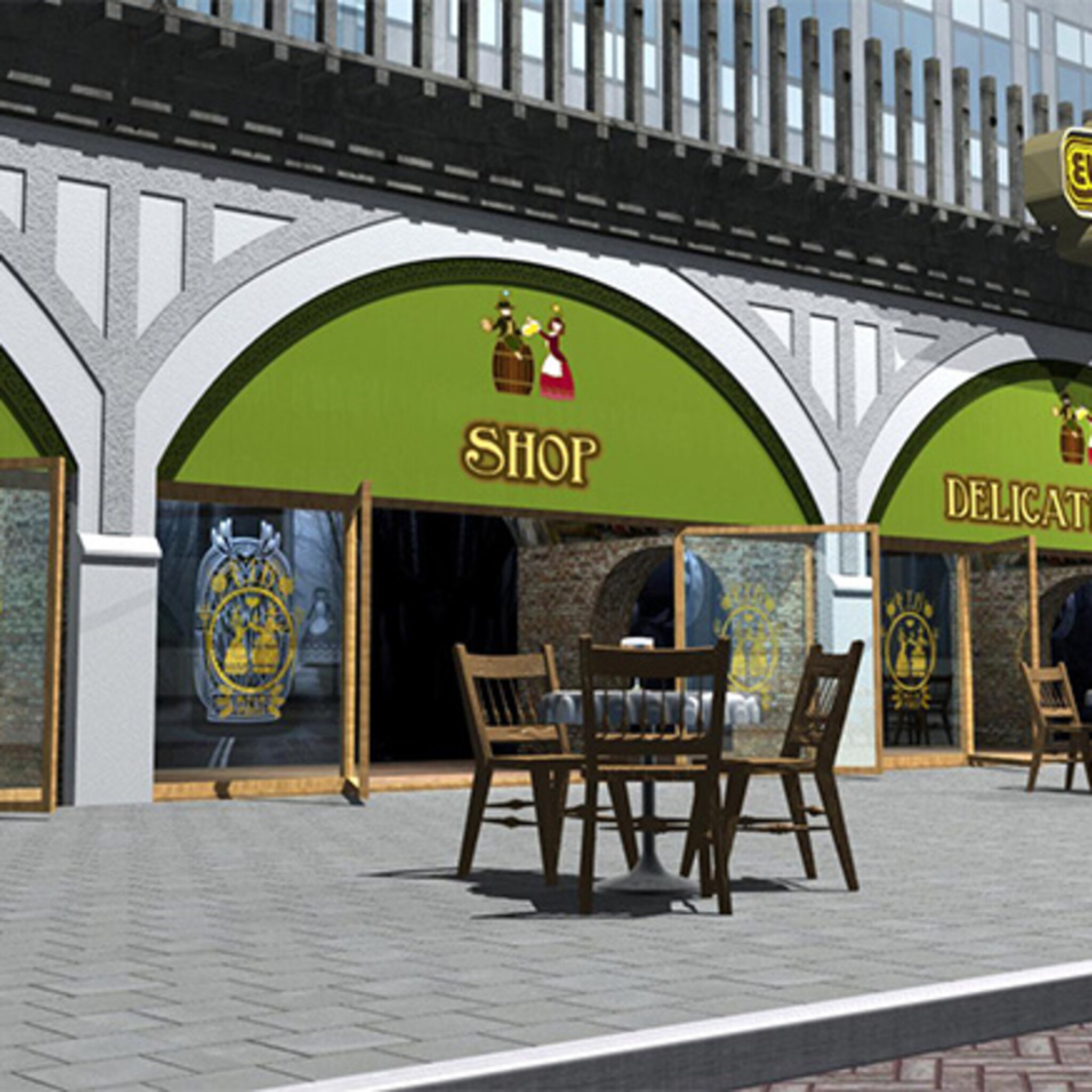 plan voor bierparadijs in hofbogen