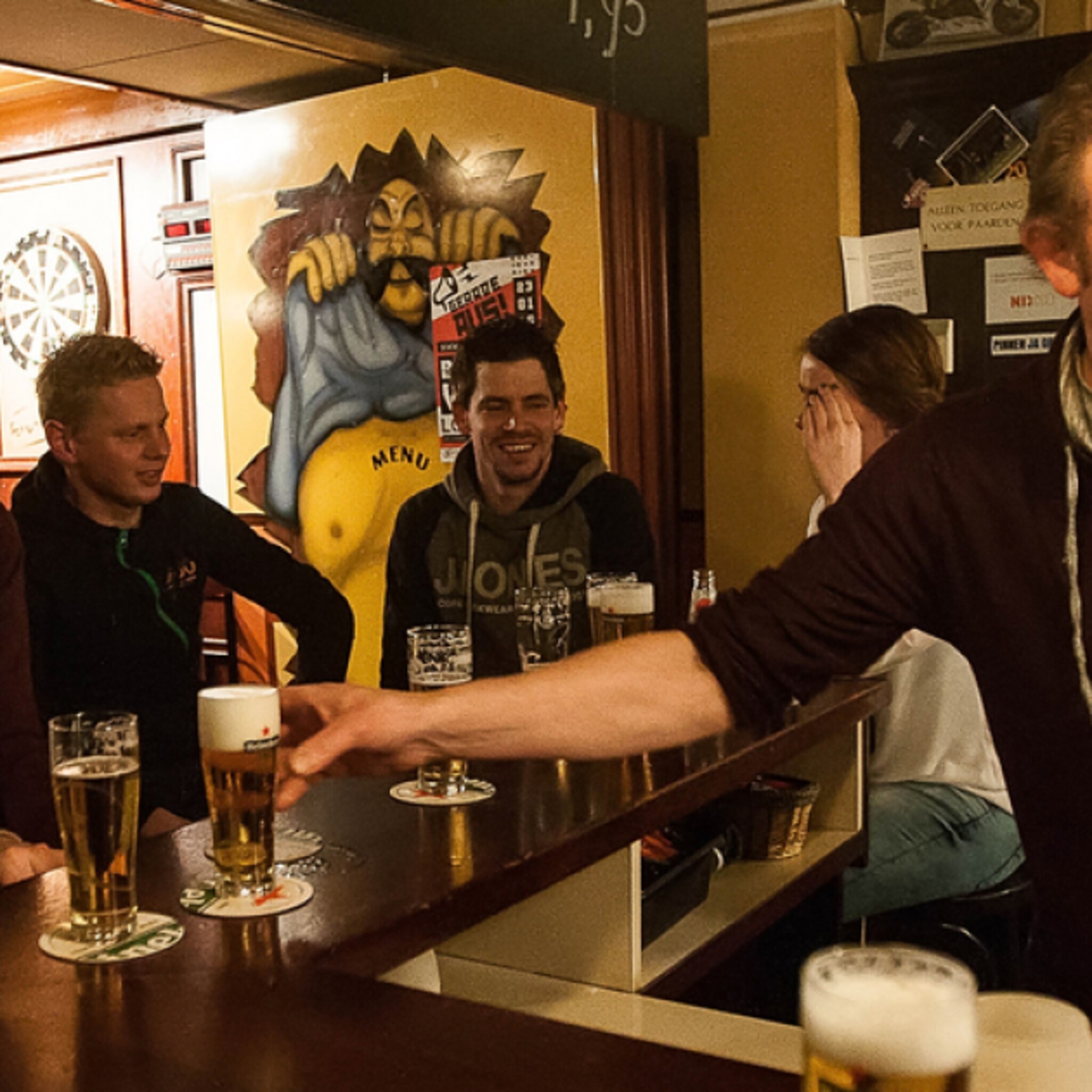 bruin cafe laten zoals het was