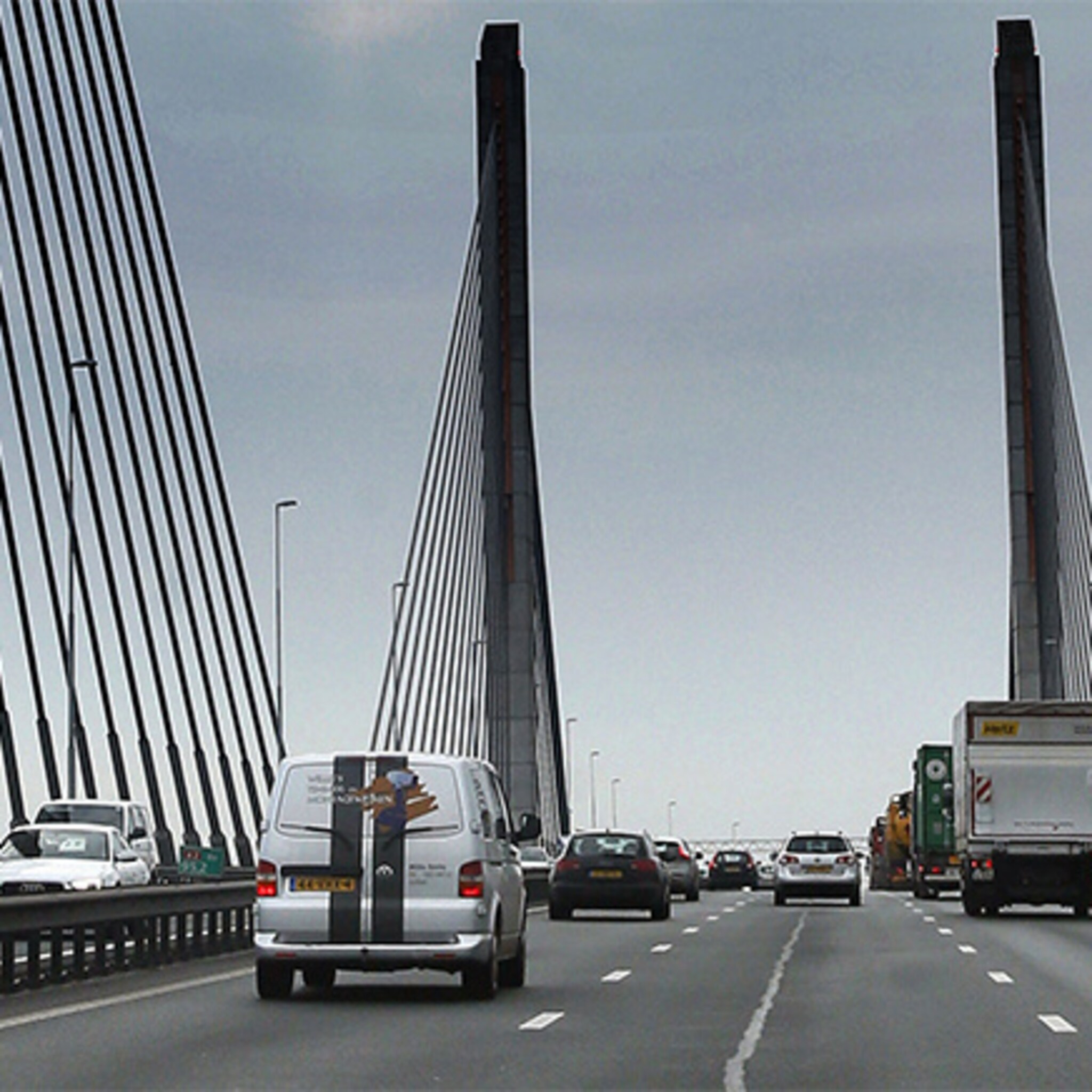 steeds trots als ik over brug ga