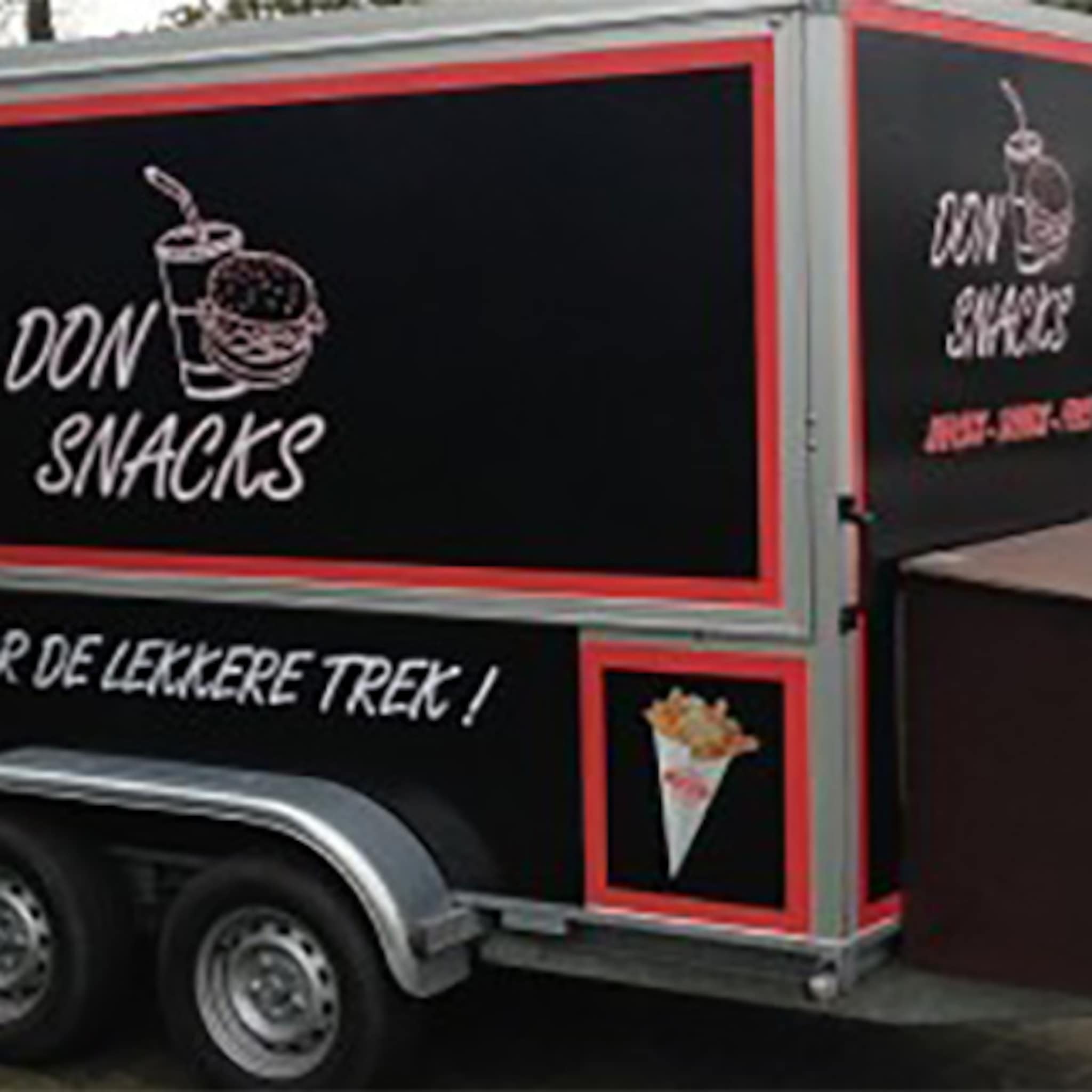 dubbel gedupeerd door stelen snackkar