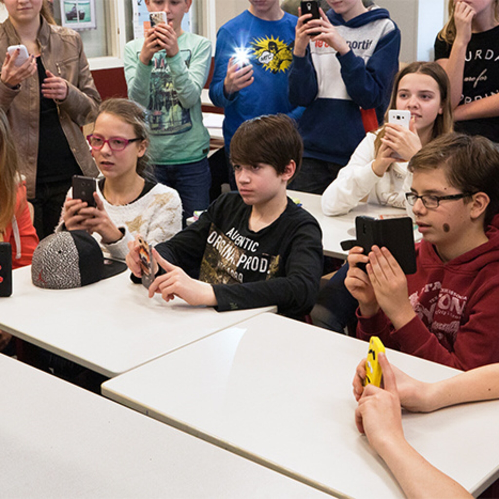robot voor de klas