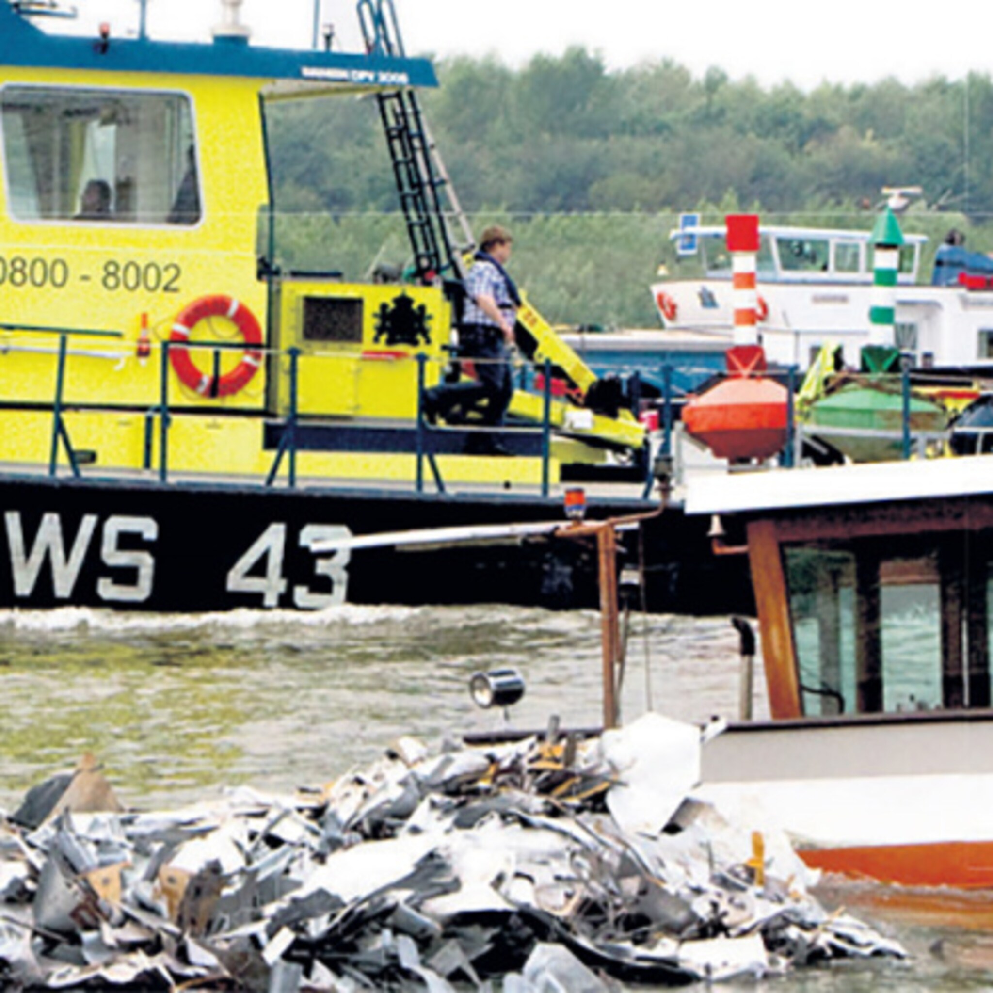 de vrees voor elke binnenschipper