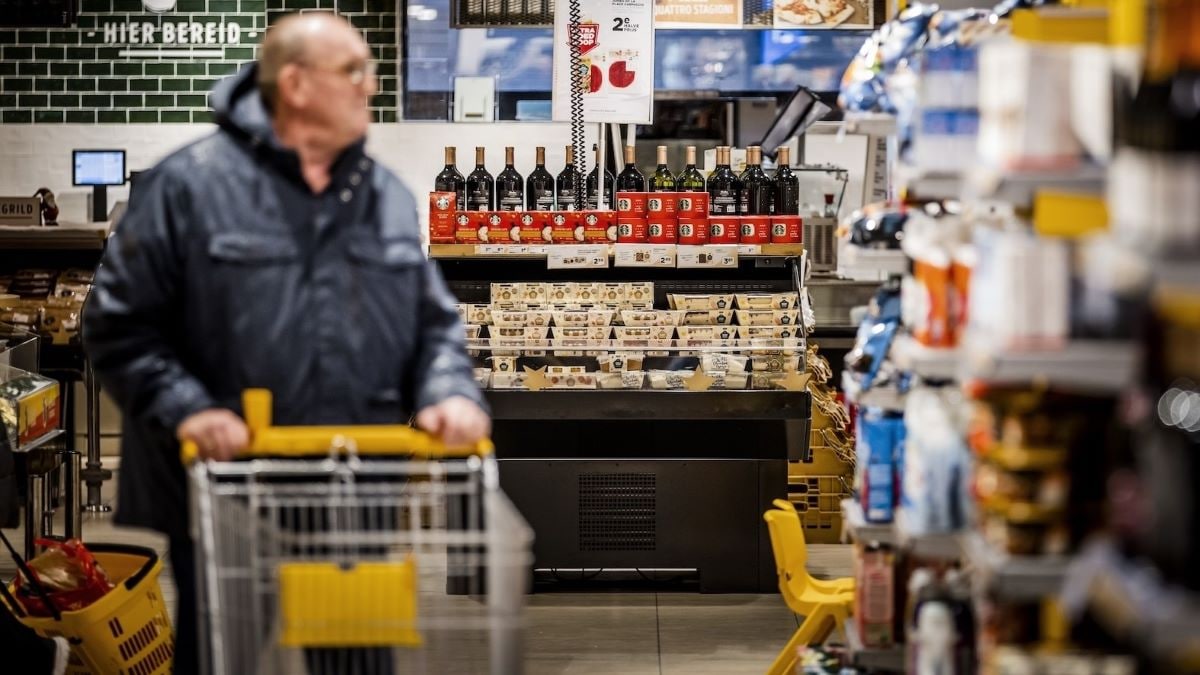 Supermarkten draaiden als een malle in 2023. ANP