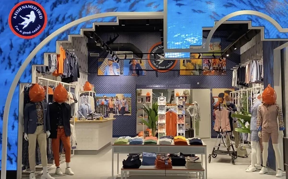 De winkel in The Mall. Foto: eigen beeld
