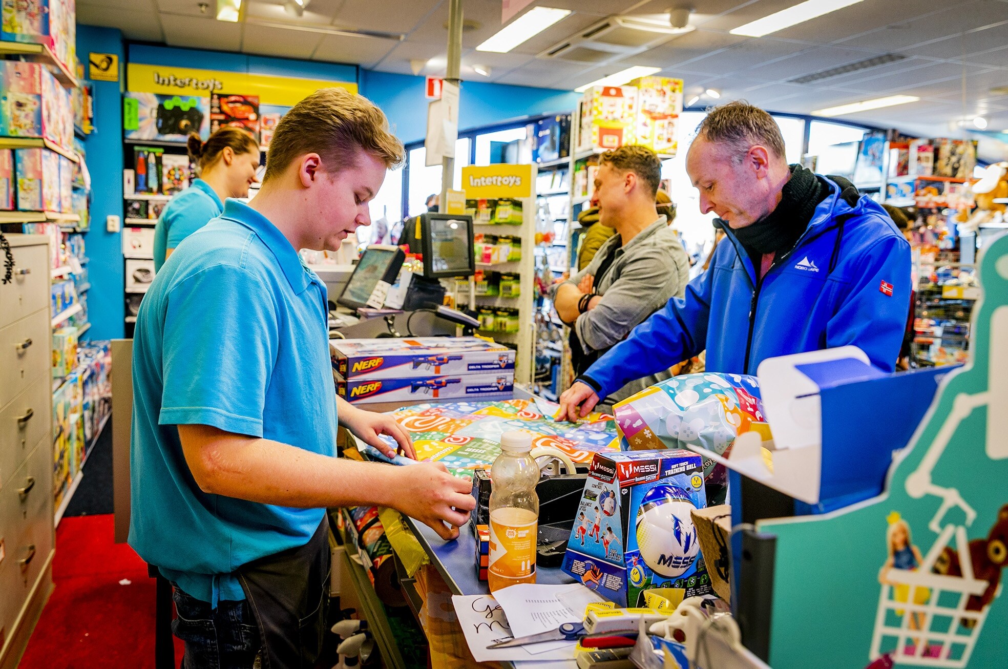 Krijgt het vernieuwde Intertoys binnenkort een geduchte concurrent in de vorm van Jase &amp; Joy? (Foto: Remko de Waal/ANP)