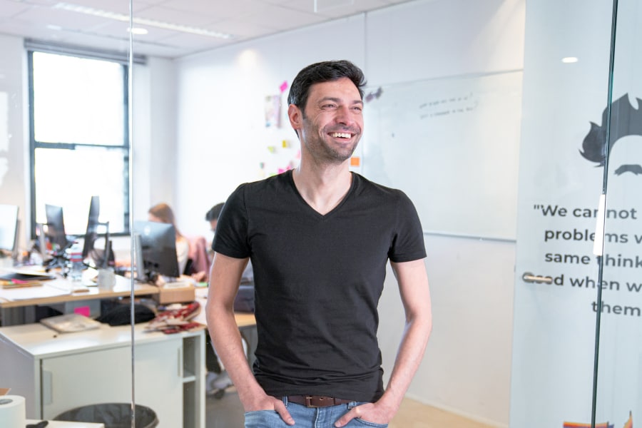 Oprichter en eigenaar van bunq Ali Nikman Foto: bunq
