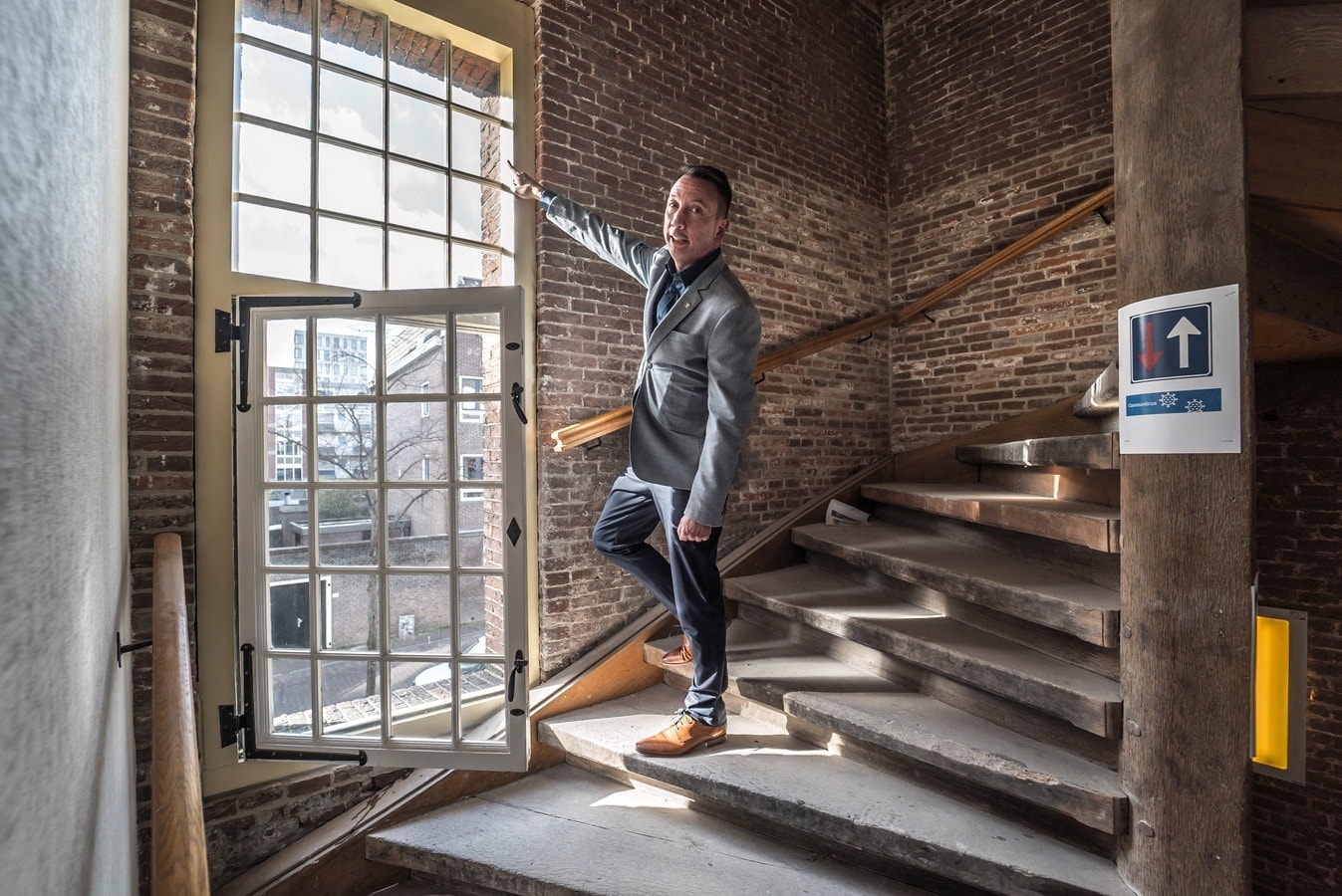 Horeca-onderenemer Edo Garretsen van WestCord Hotels. Foto: Fred Leeflang.