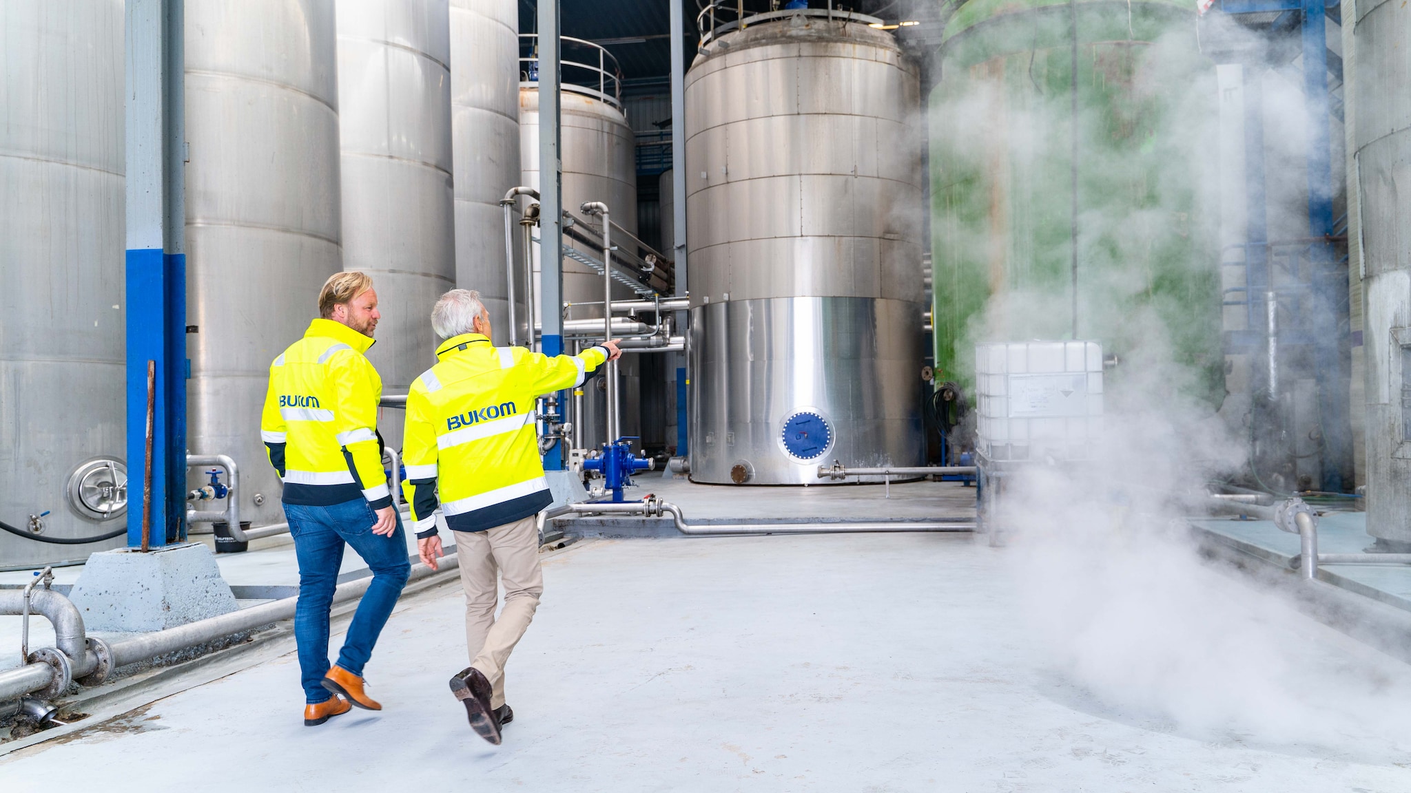 Reinigen in de plantaardige industrie is voor Wasserval de toekomst. Zijn bedrijf verdient er drie keer aan.