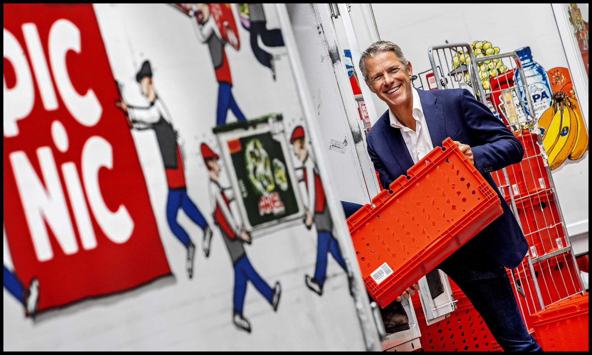 Michiel Muller, werkgever van de nieuwe economie. Foto: Pim Ras