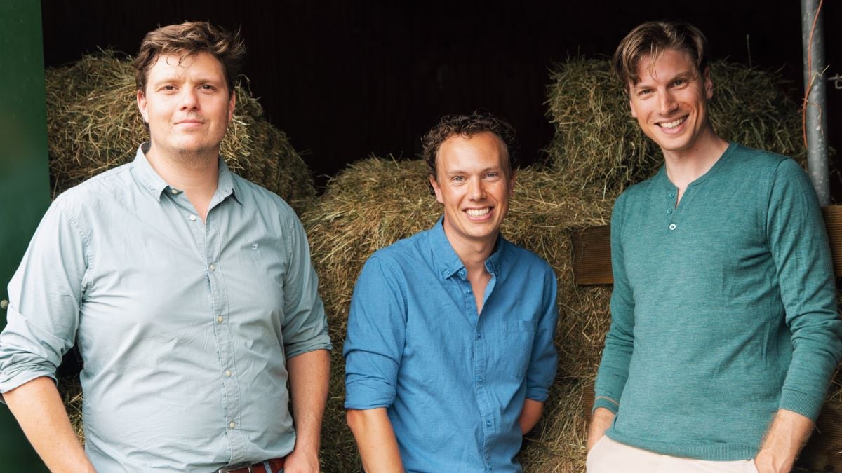 De drie oprichters van Crisp. Foto: Crisp