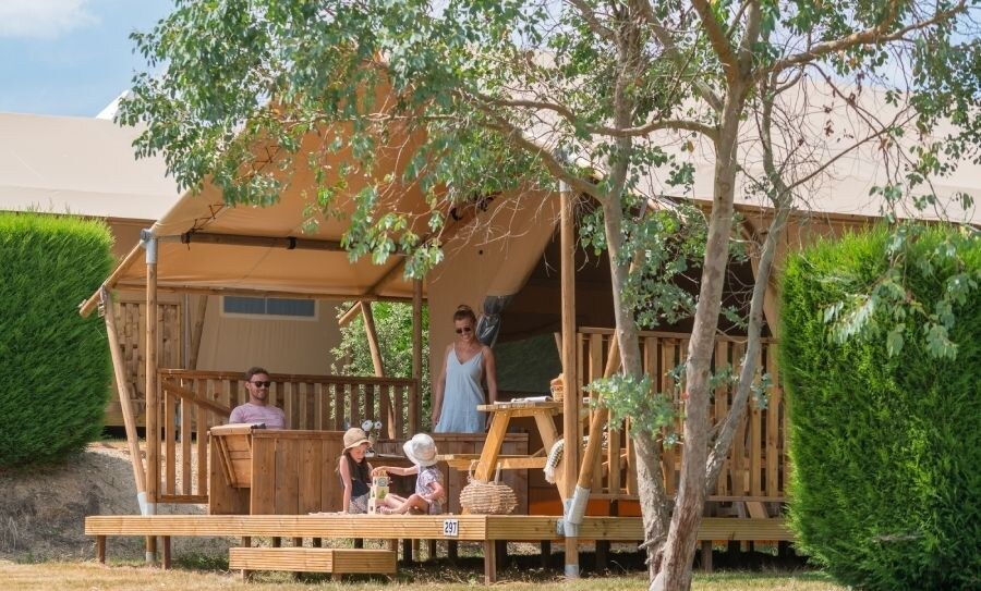 Op de glamping met het hele gezin: het kan.