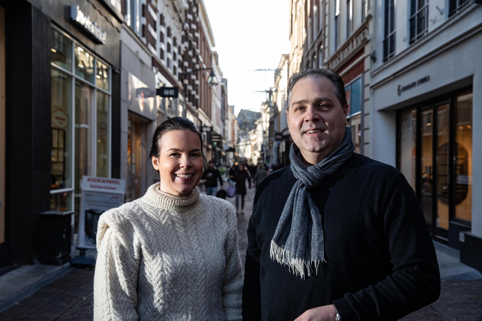 Ondernemers Marleen Kelderman en Rogier Zuijdam Ronald Hissink