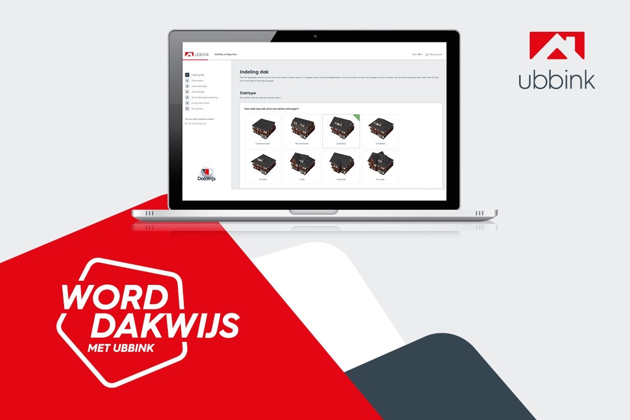 Compleet dakadvies uit DakWijs configurator Ubbink