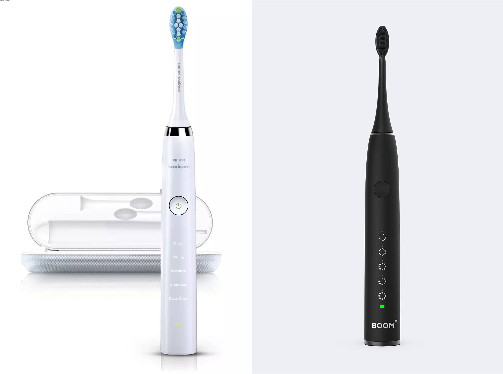 De twee modellen. Philips / RV