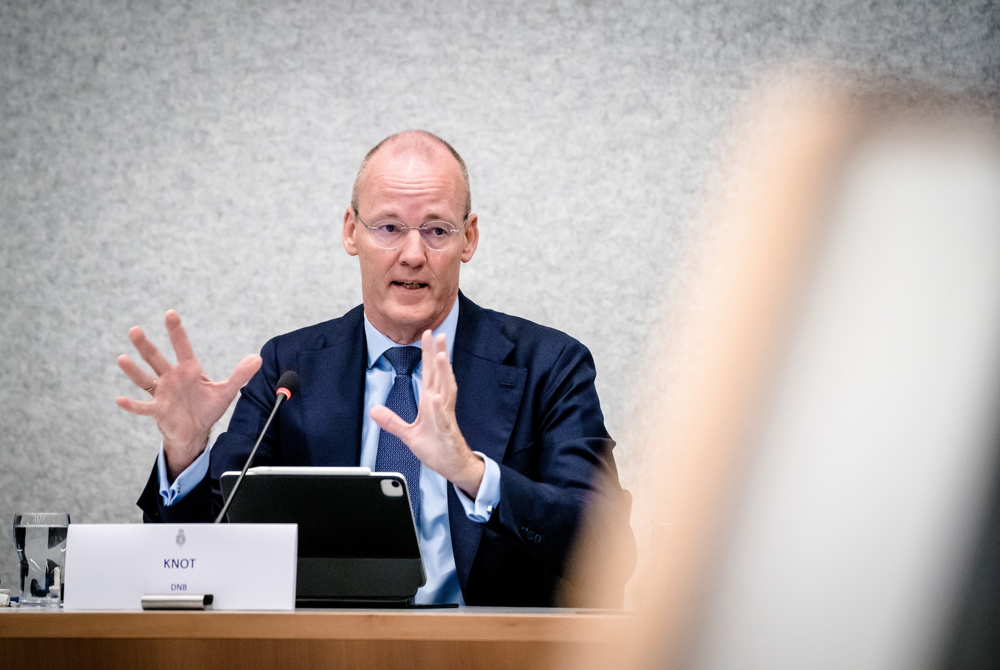 Klaas Knot, president van De Nederlandsche Bank (DNB), op archiefbeeld. ANP BART MAAT ANP /  ANP
