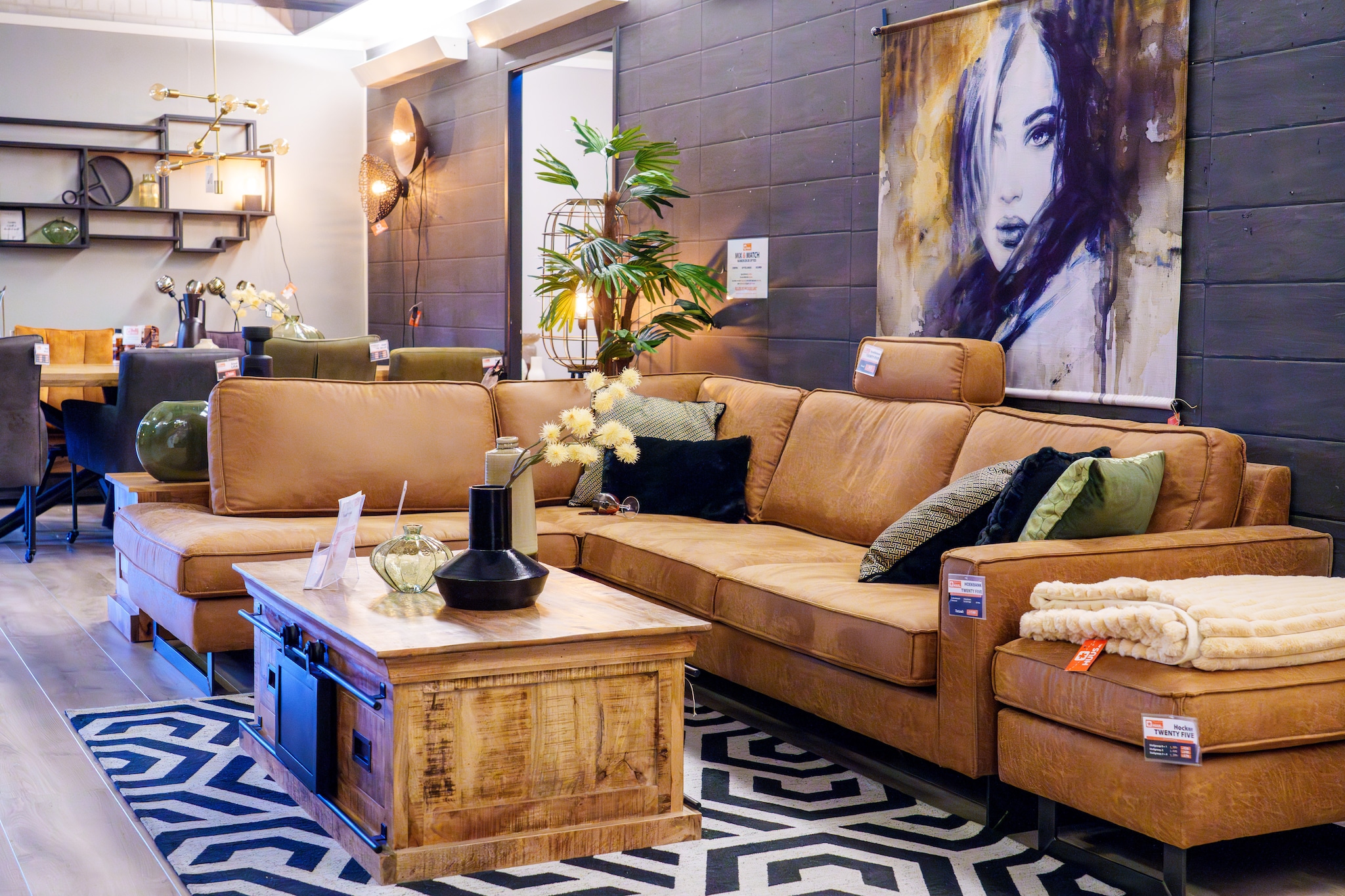 Showroom van Huus in Hengelo.