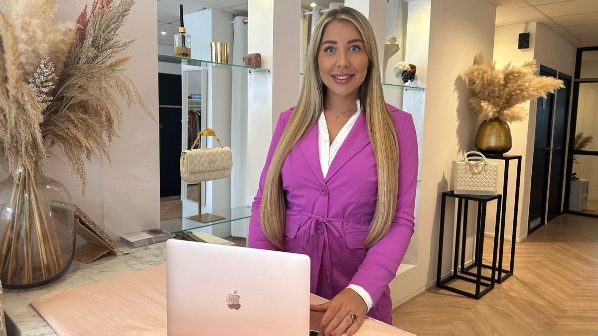 Judith Scholtens scoort online met haar webshop Madam Peach. Judith Scholtens scoort online met haar webshop Madam Peach. Foto: Madam Peach
