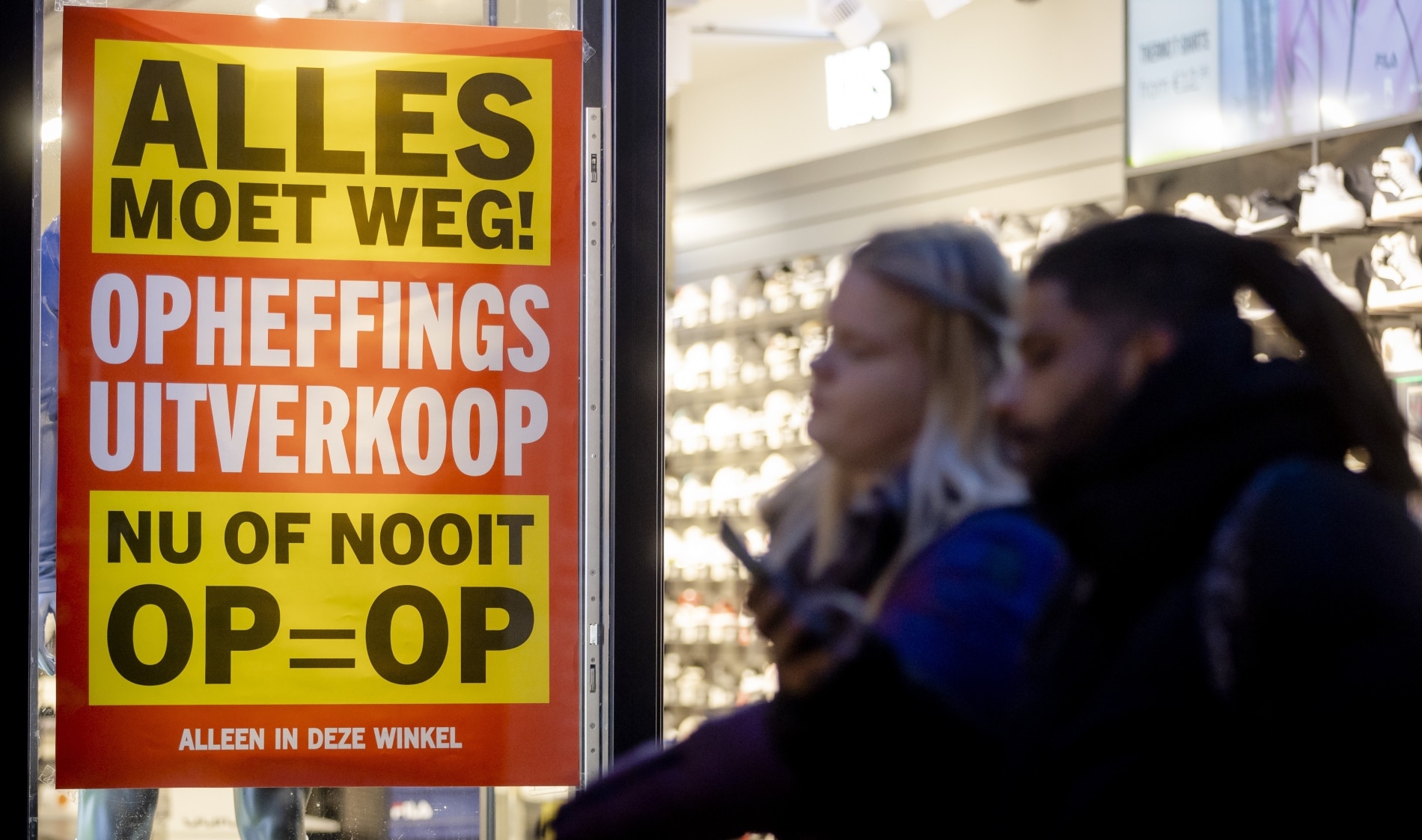 Minder bedrijven gingen in januari failliet, maar de trend blijft stijgend. ANP